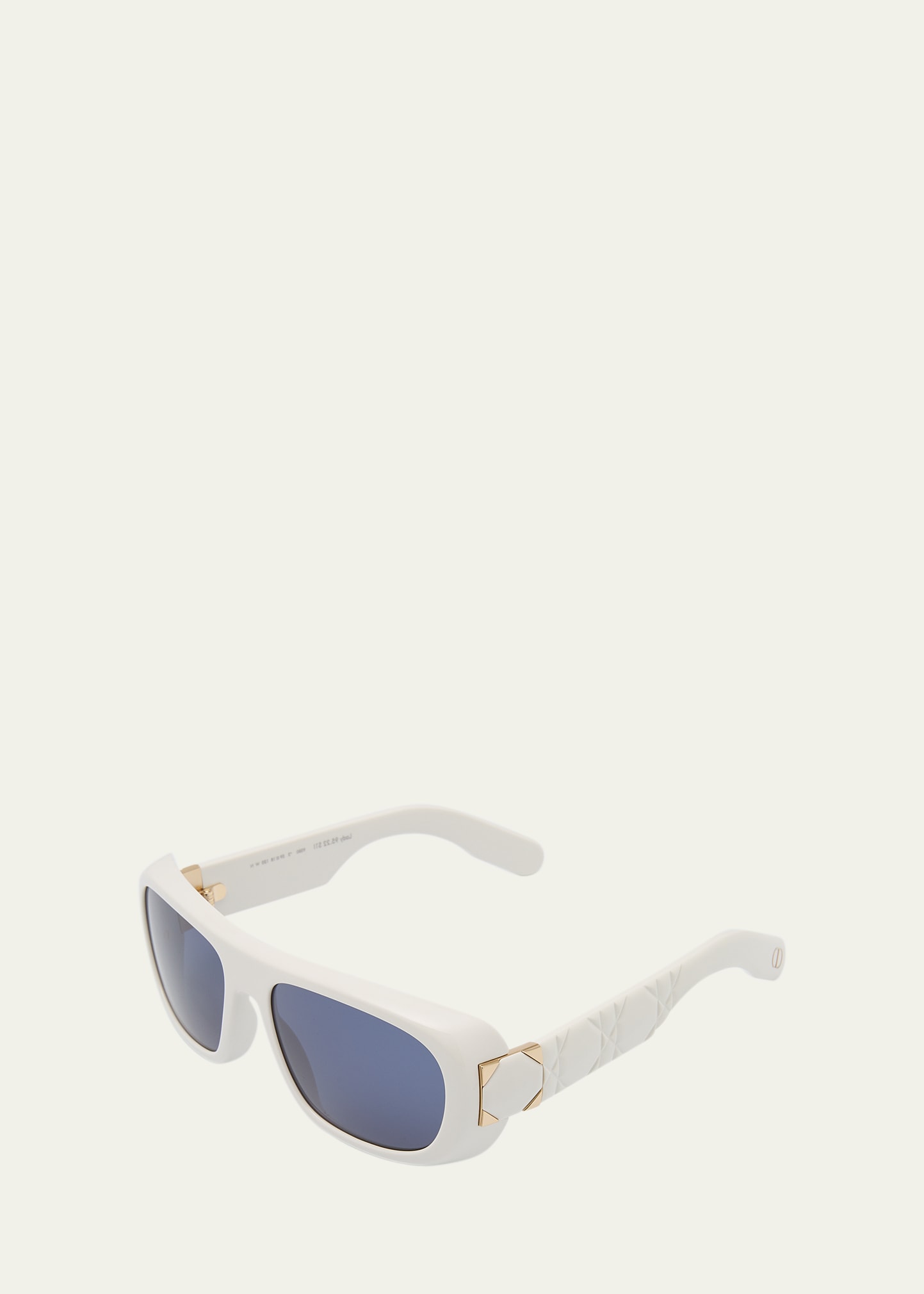 Dior Lady 95.22 M1i Blue Wrap Ladies Sunglasses Cd40136i 25v 58 In Ivry/blu
