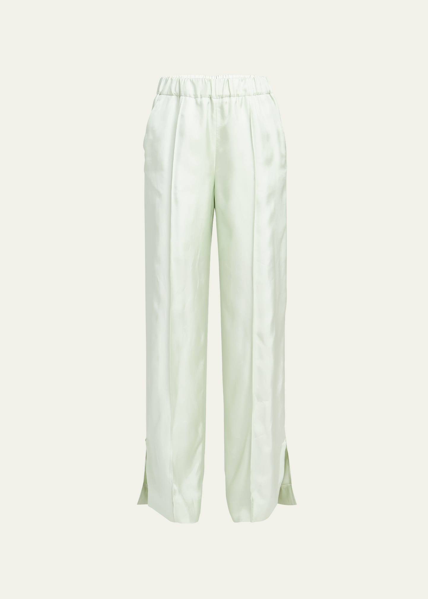 Track-Inspired Relaxed Pants