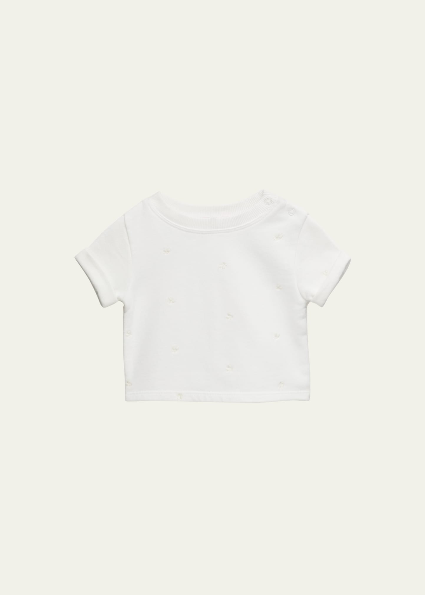 Bonpoint Girl's Clelie Cotton T-Shirt, Size 6M-18M | Smart Closet