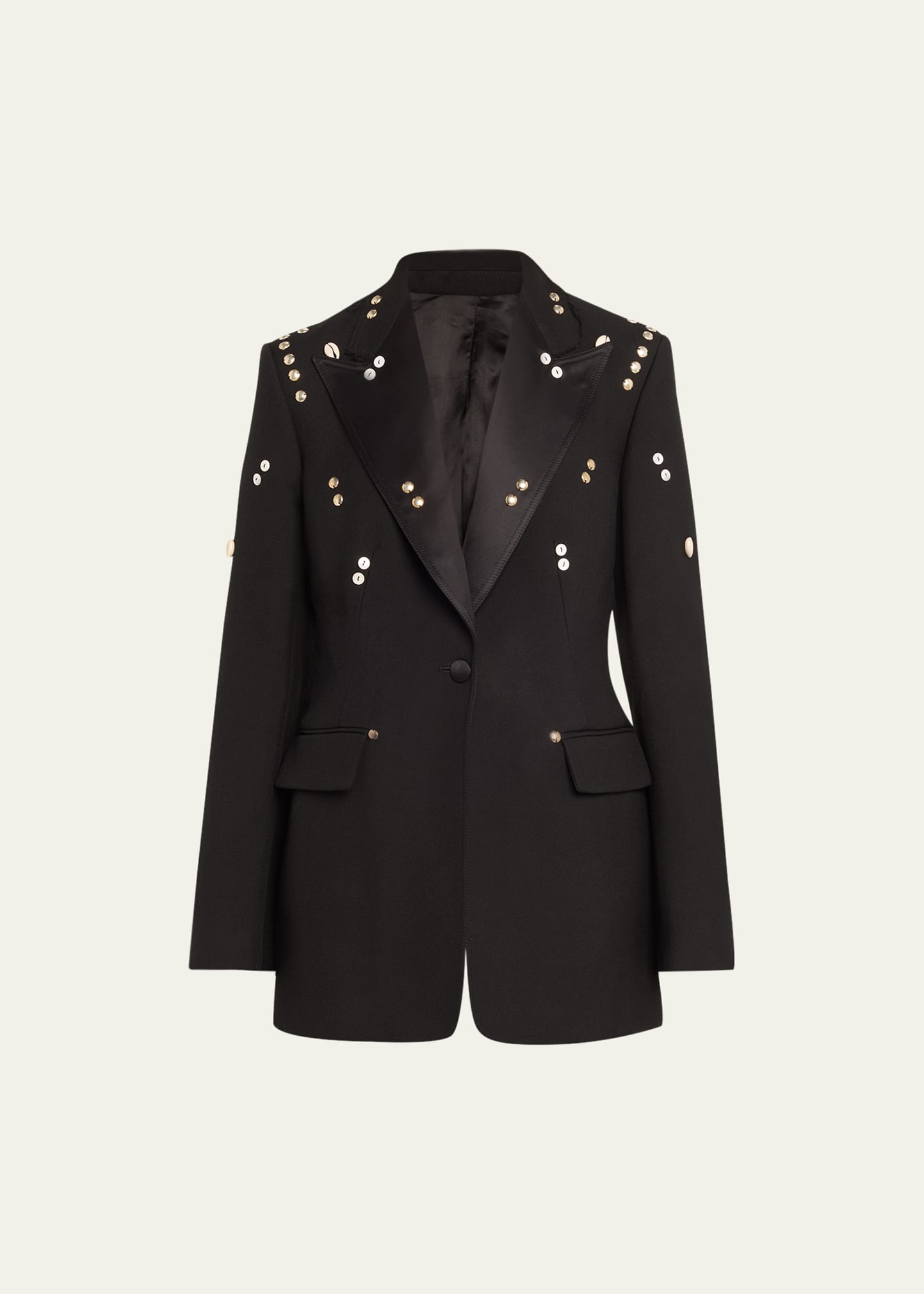 Dakar Embellished Double-Breasted Blazer