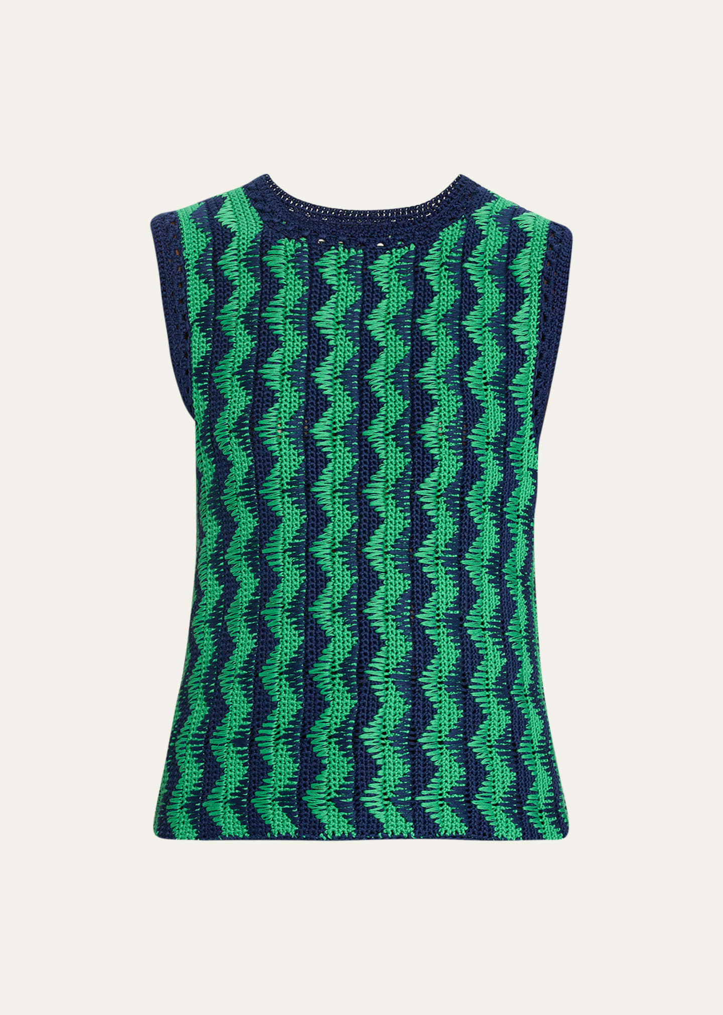 Isle Crochet-Knit Tank Top