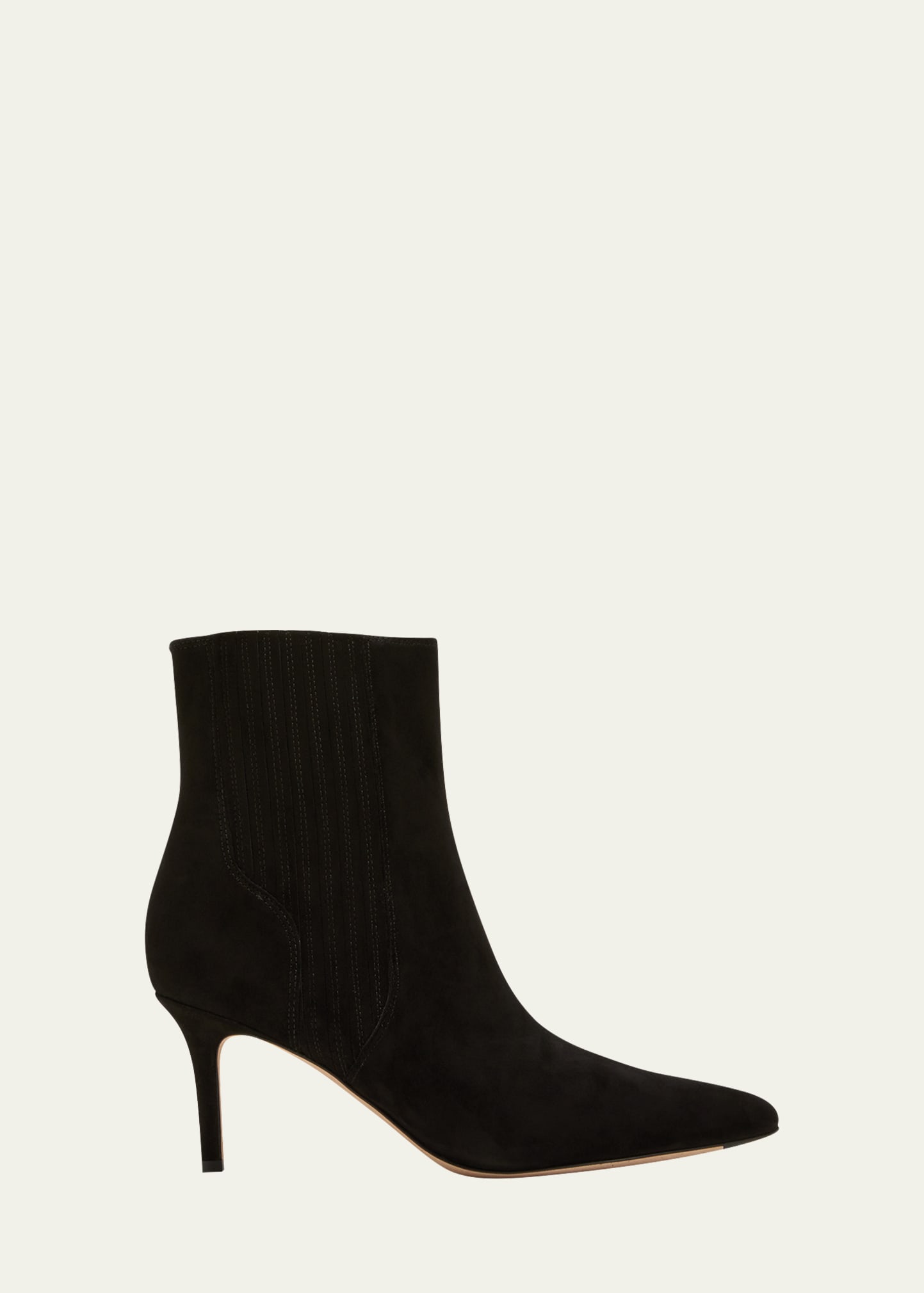 Shop Veronica Beard Lisa Suede Stiletto Ankle Booties In Black