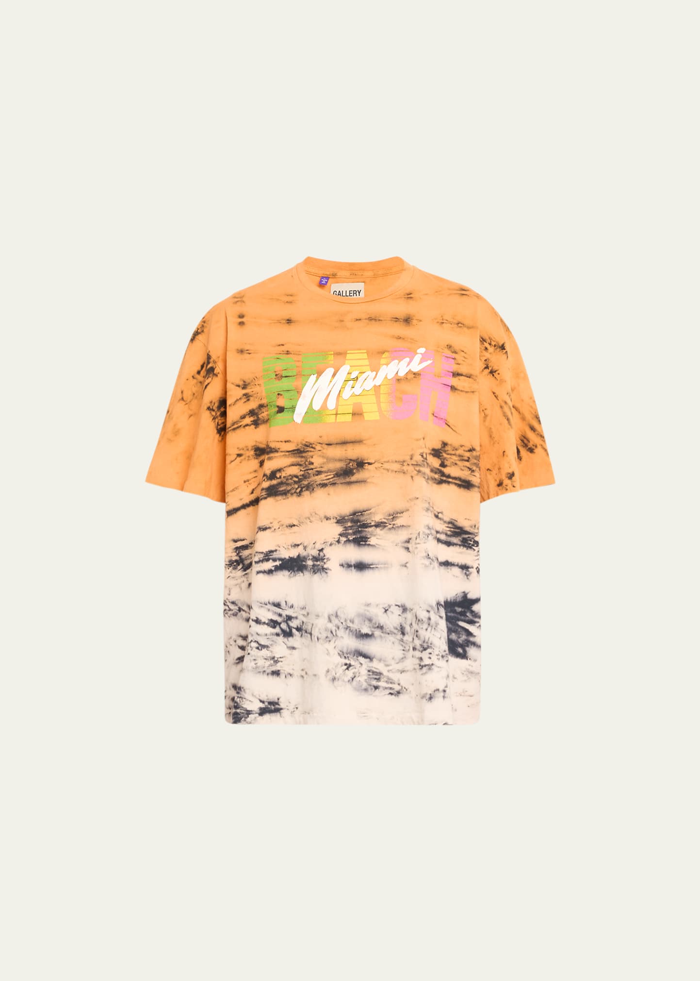 Gallery Department Men's Miami Time T-shirt In Tie Dye