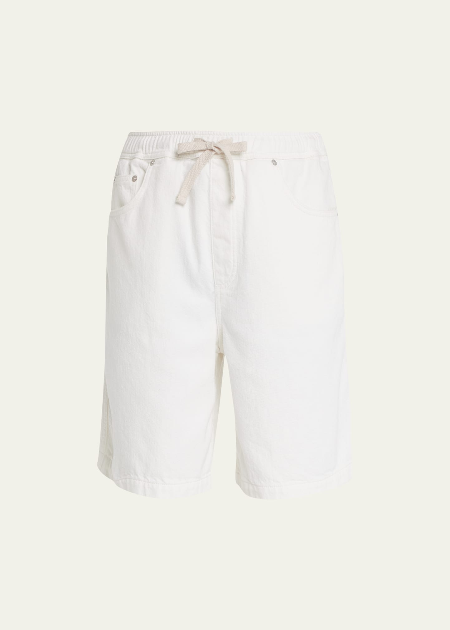 FRAME MEN'S TERRY-EFFECT WIDE SHORTS