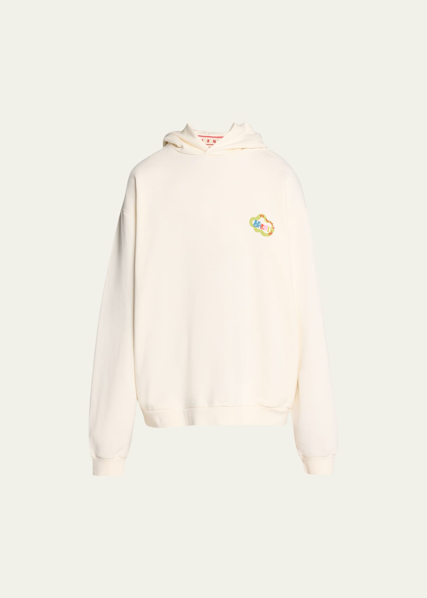 Marni Off-white No Vacancy Inn Edition Snake Hoodie In Ivory