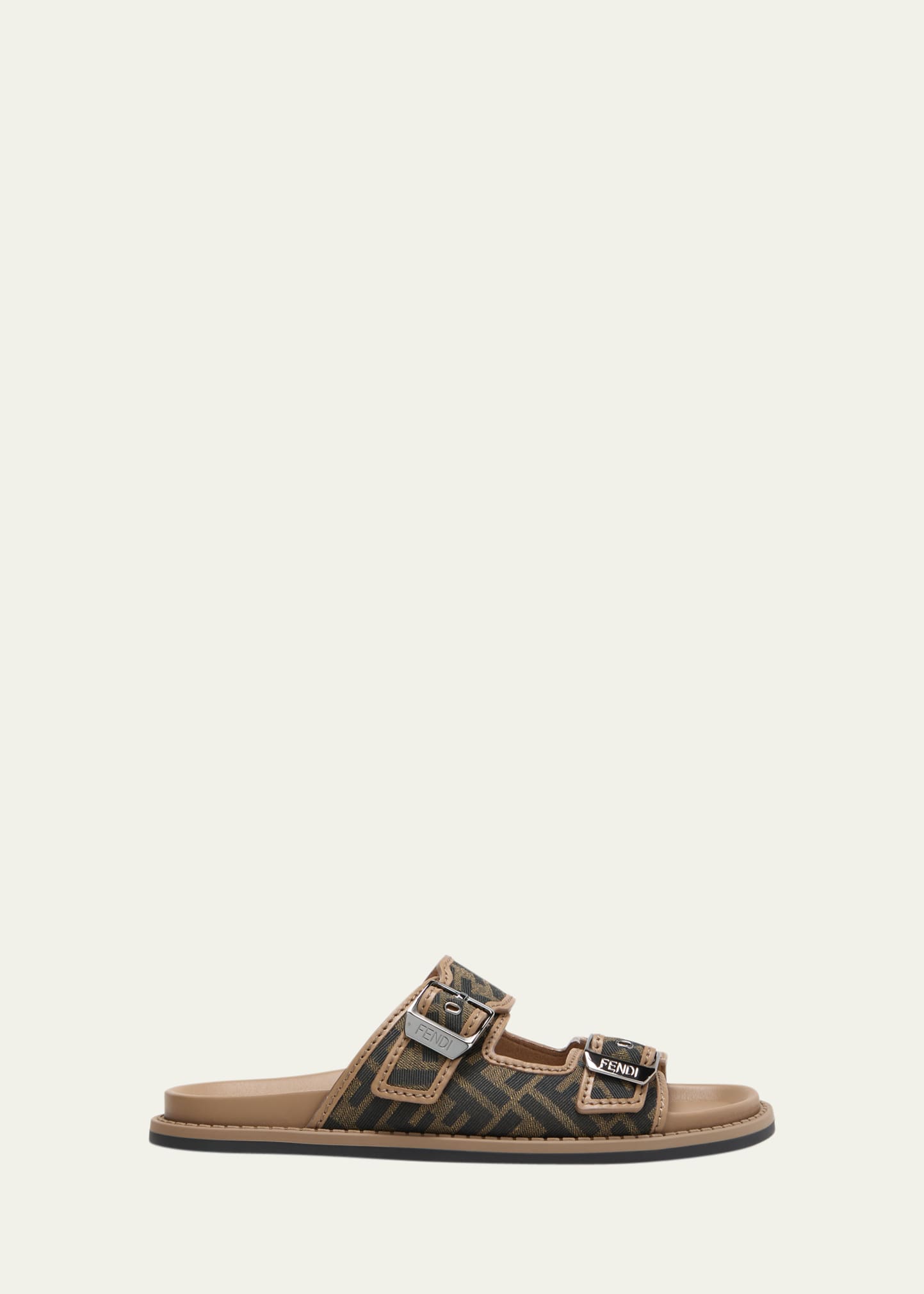 Men's FF Jacquard Slide Sandals