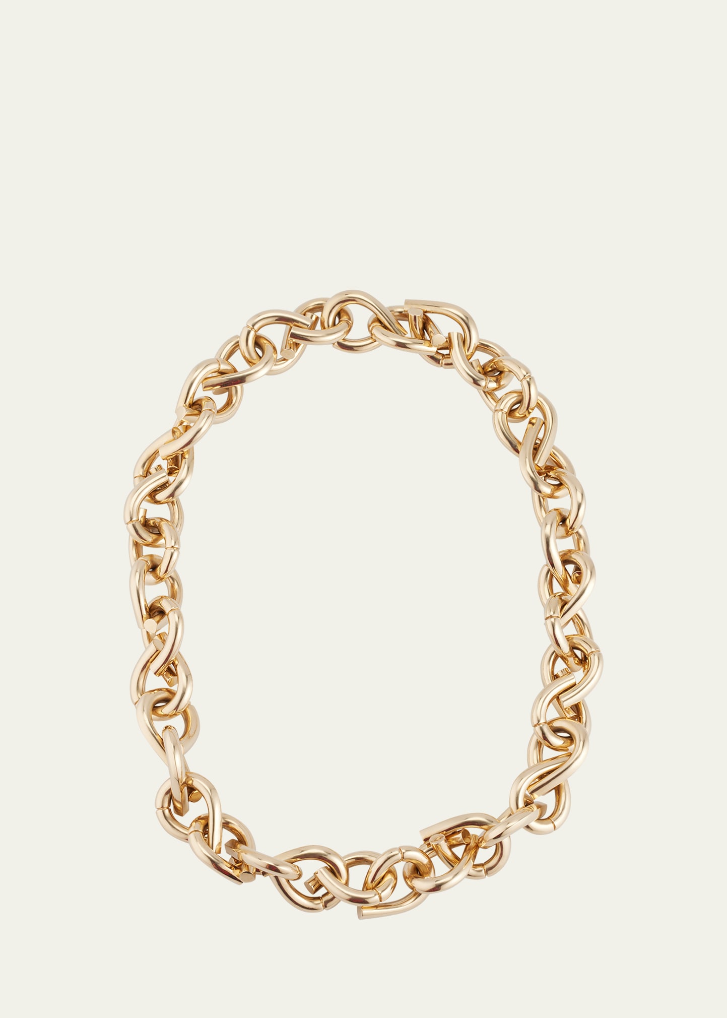 Tabayer 18k Fairmined Gold Large Oera Link Necklace