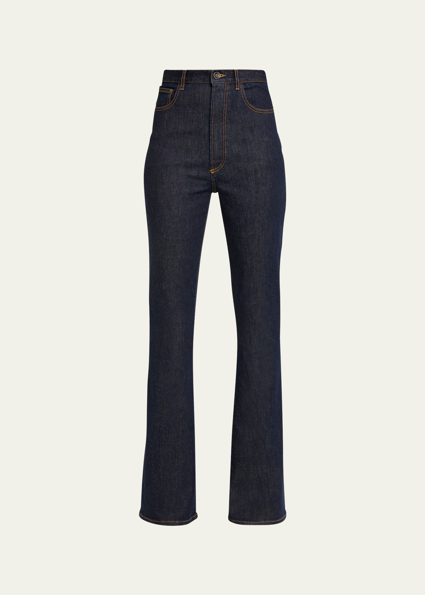 High-Rise Bootcut Jeans