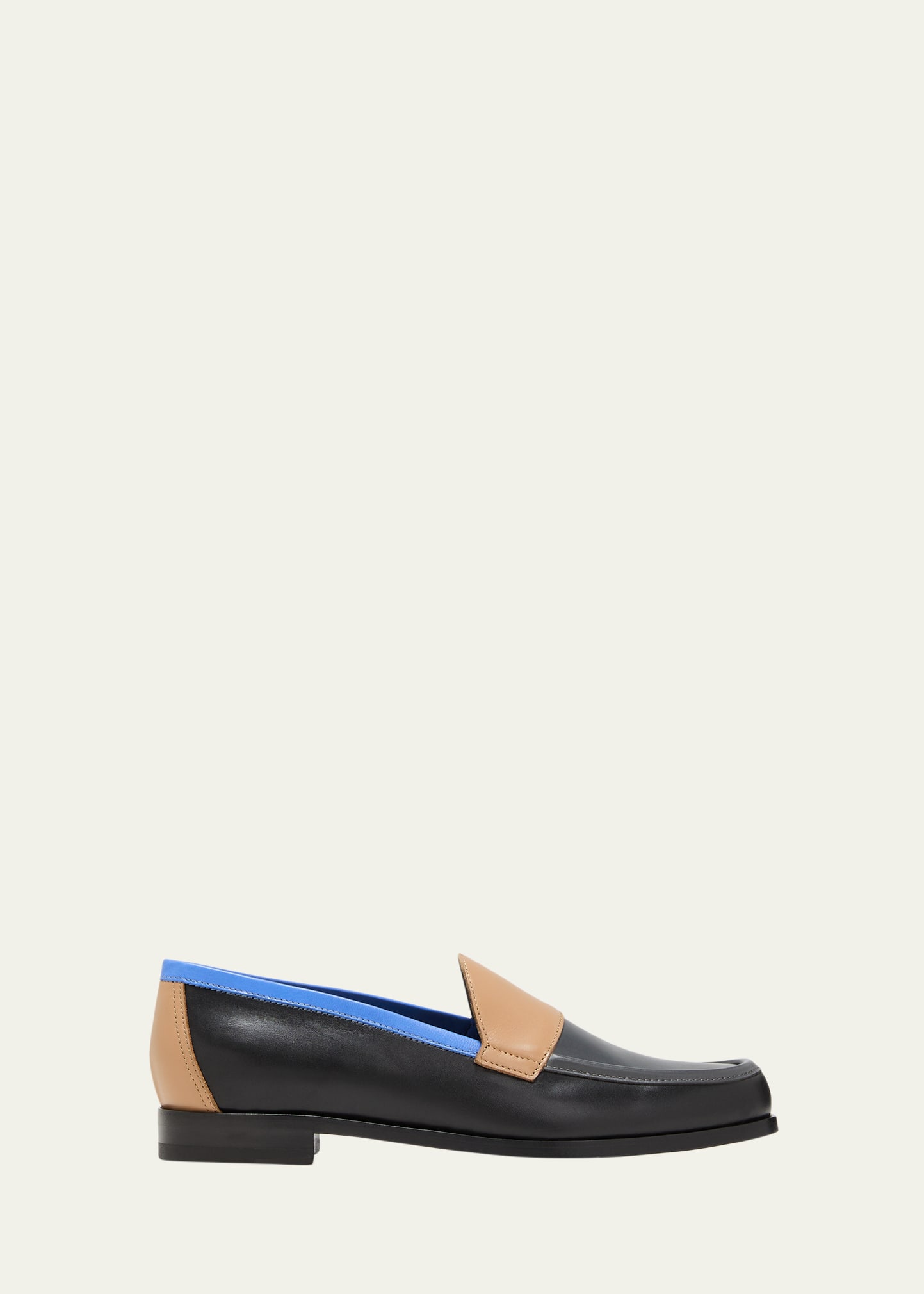 PIERRE HARDY HARDY COLORBLOCK LEATHER LOAFERS