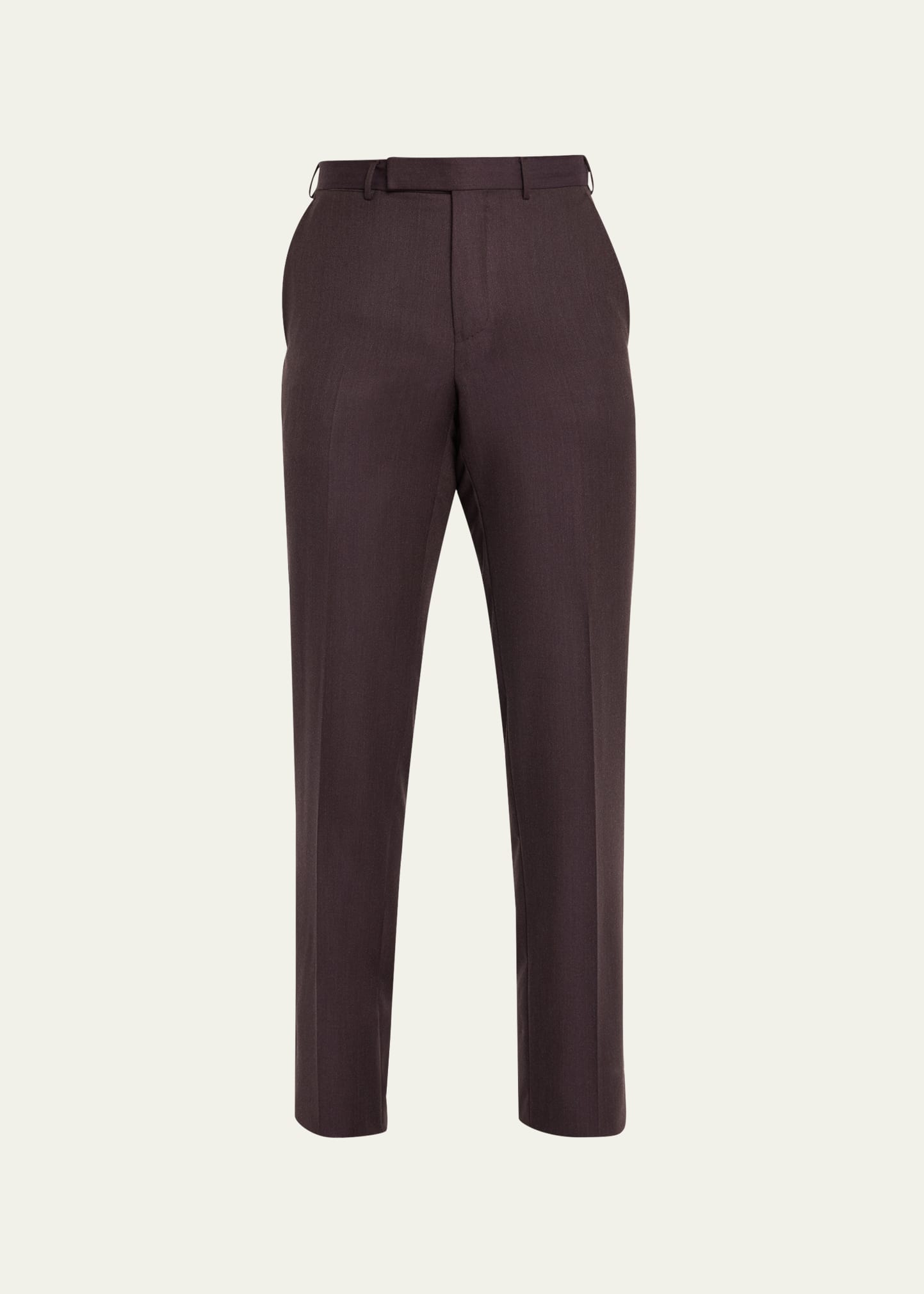 ZEGNA MEN'S TWILL 5-POCKET PANTS