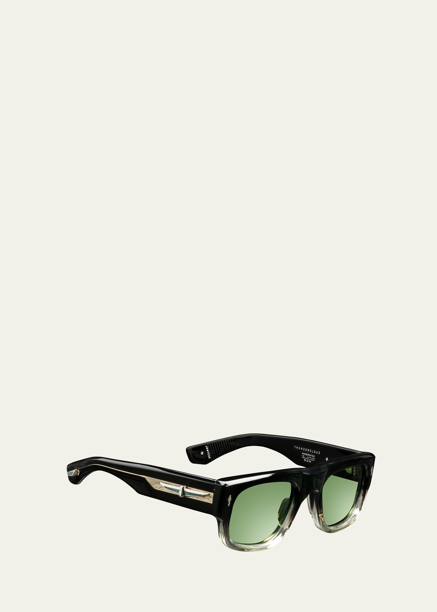 Men's Thundercloud Acetate Square Sunglasses