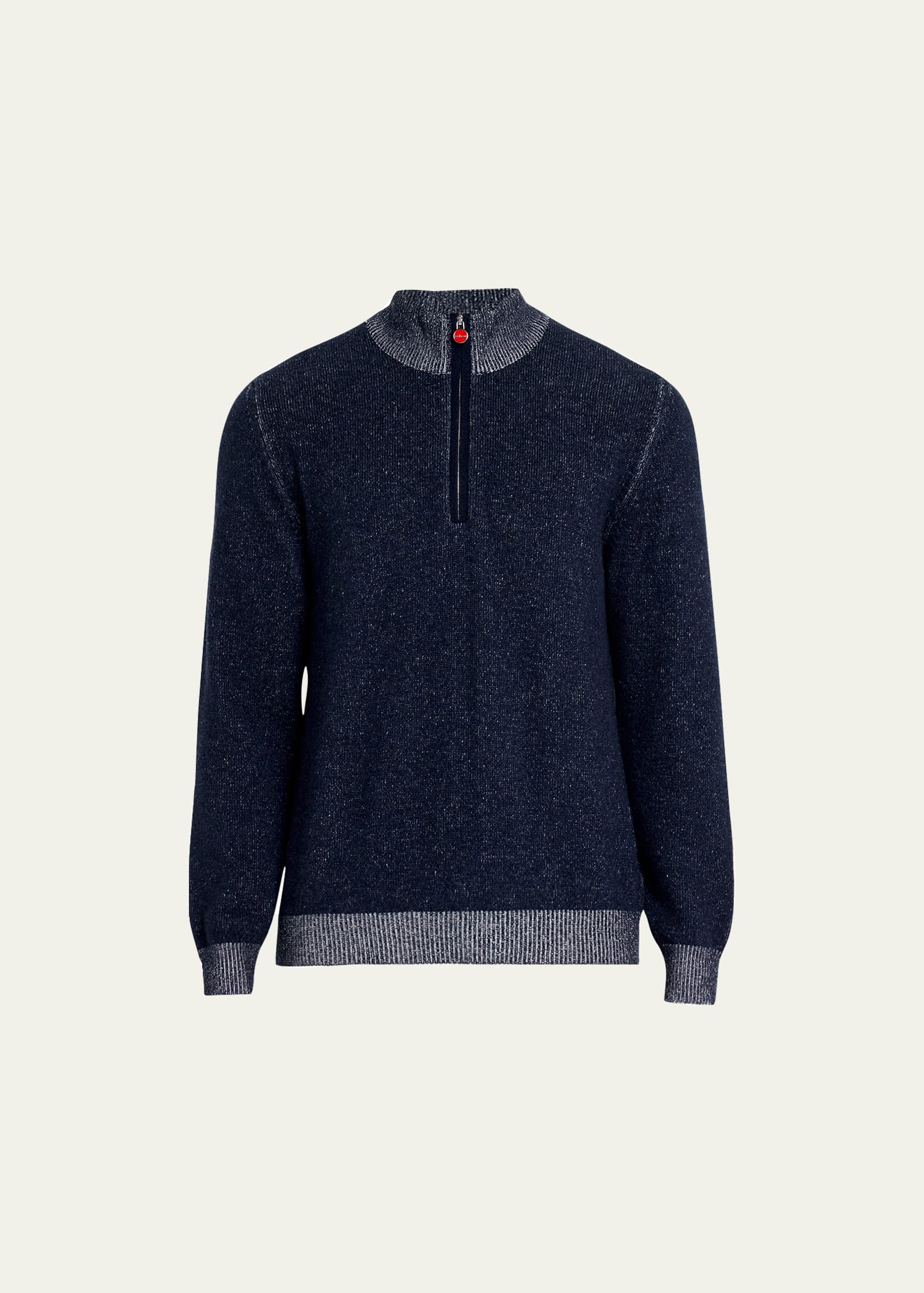 Men's Cashmere Half-Zip Sweater