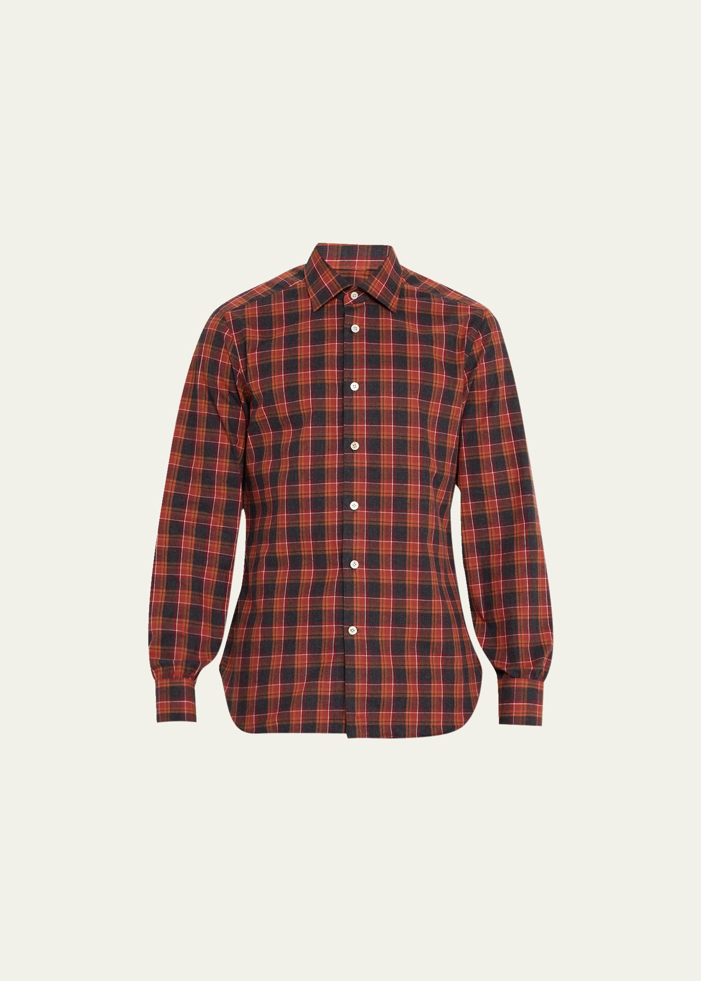 Men's Flannel Check Sport Shirt