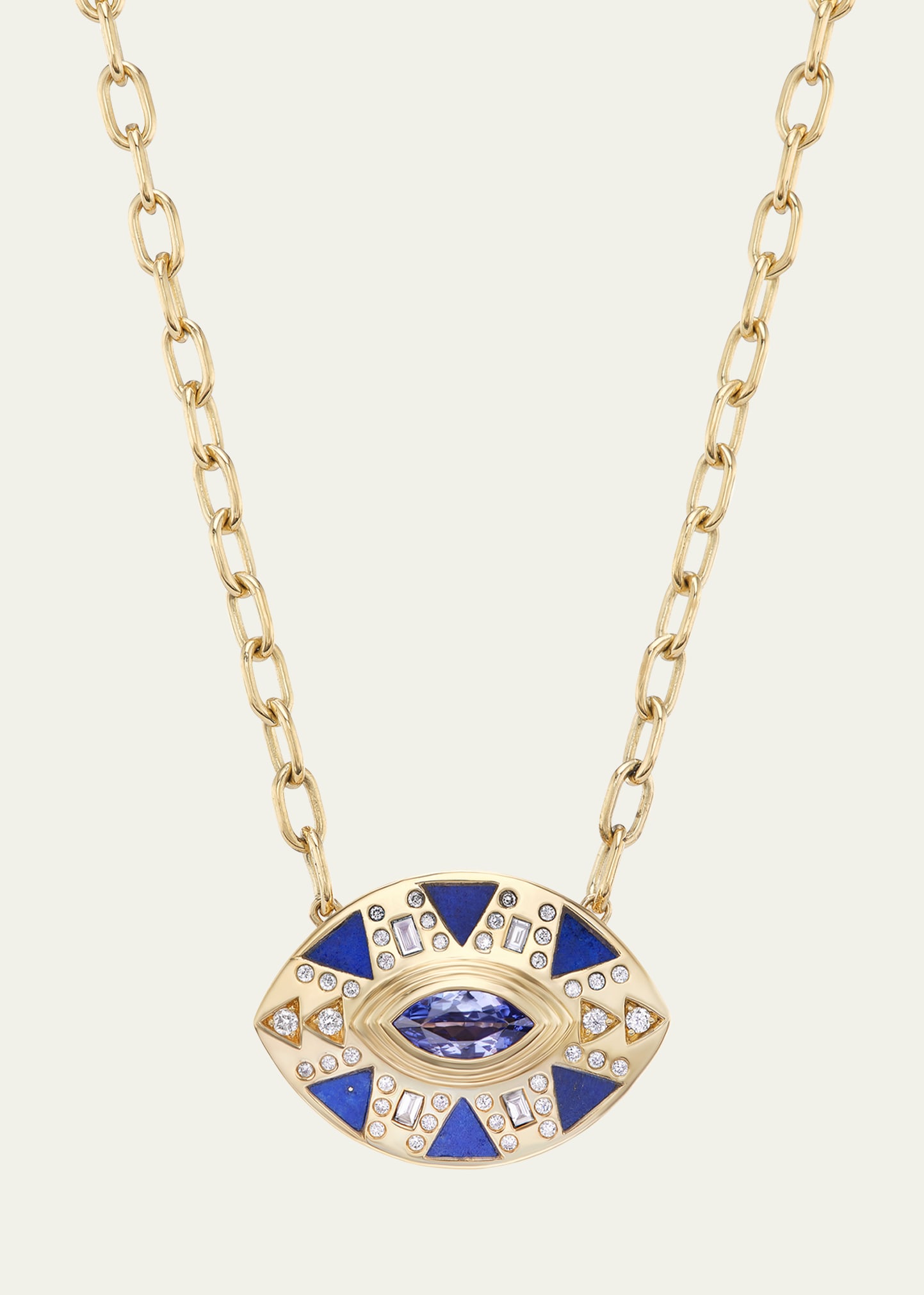 Cleopatras Eye Pendant Necklace