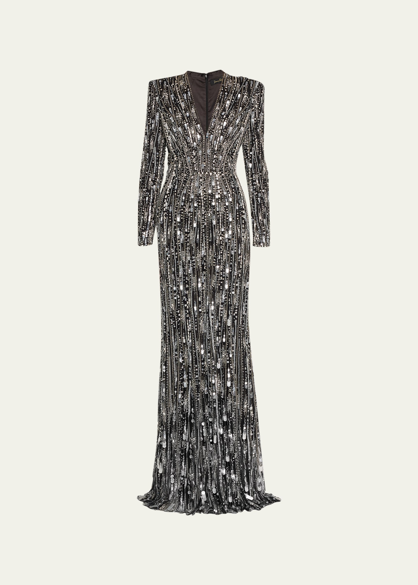 Vivien Bead-Embellished Gown