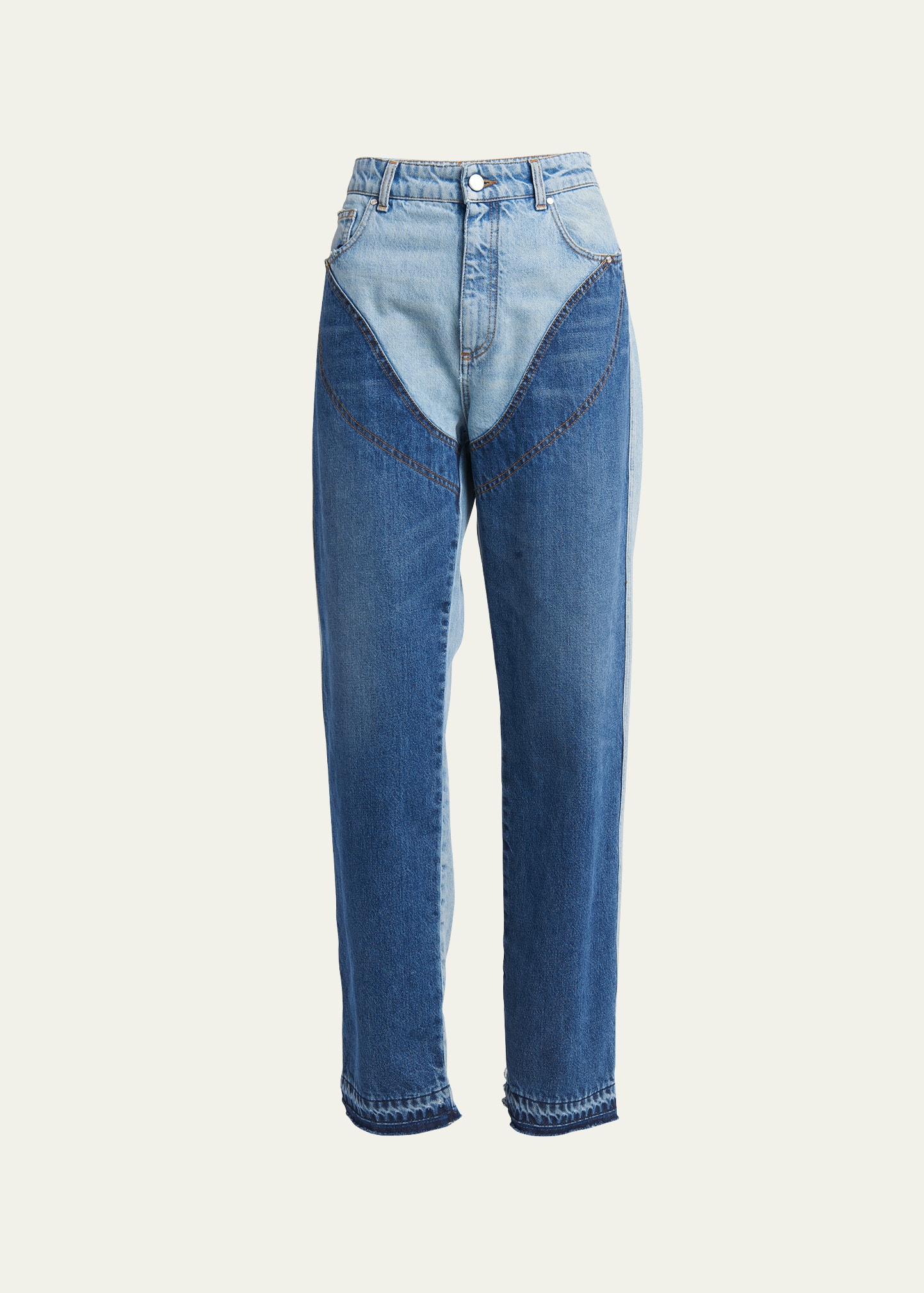 Two-Tone Chap Jeans