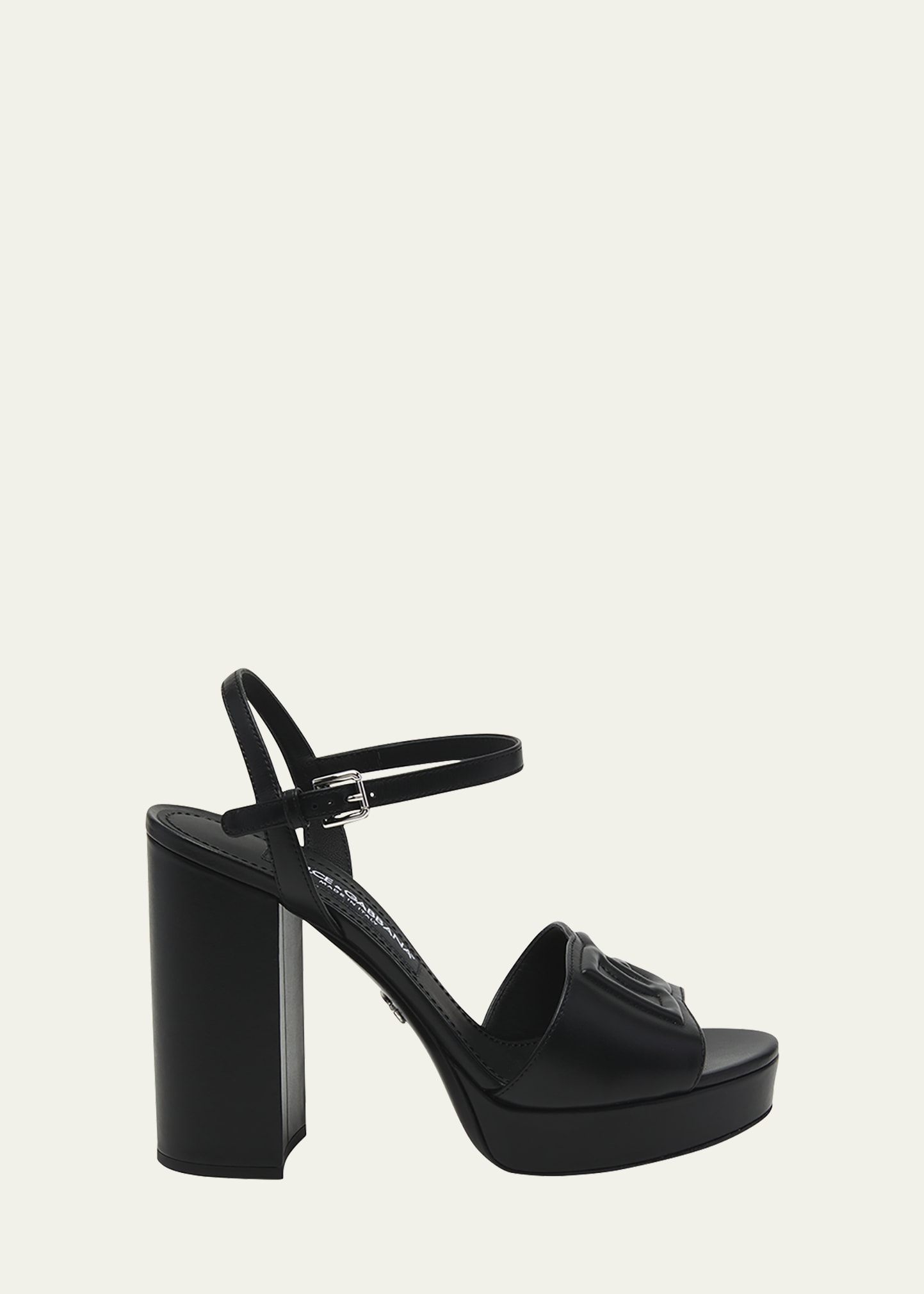 DG Leather Platform Sandals