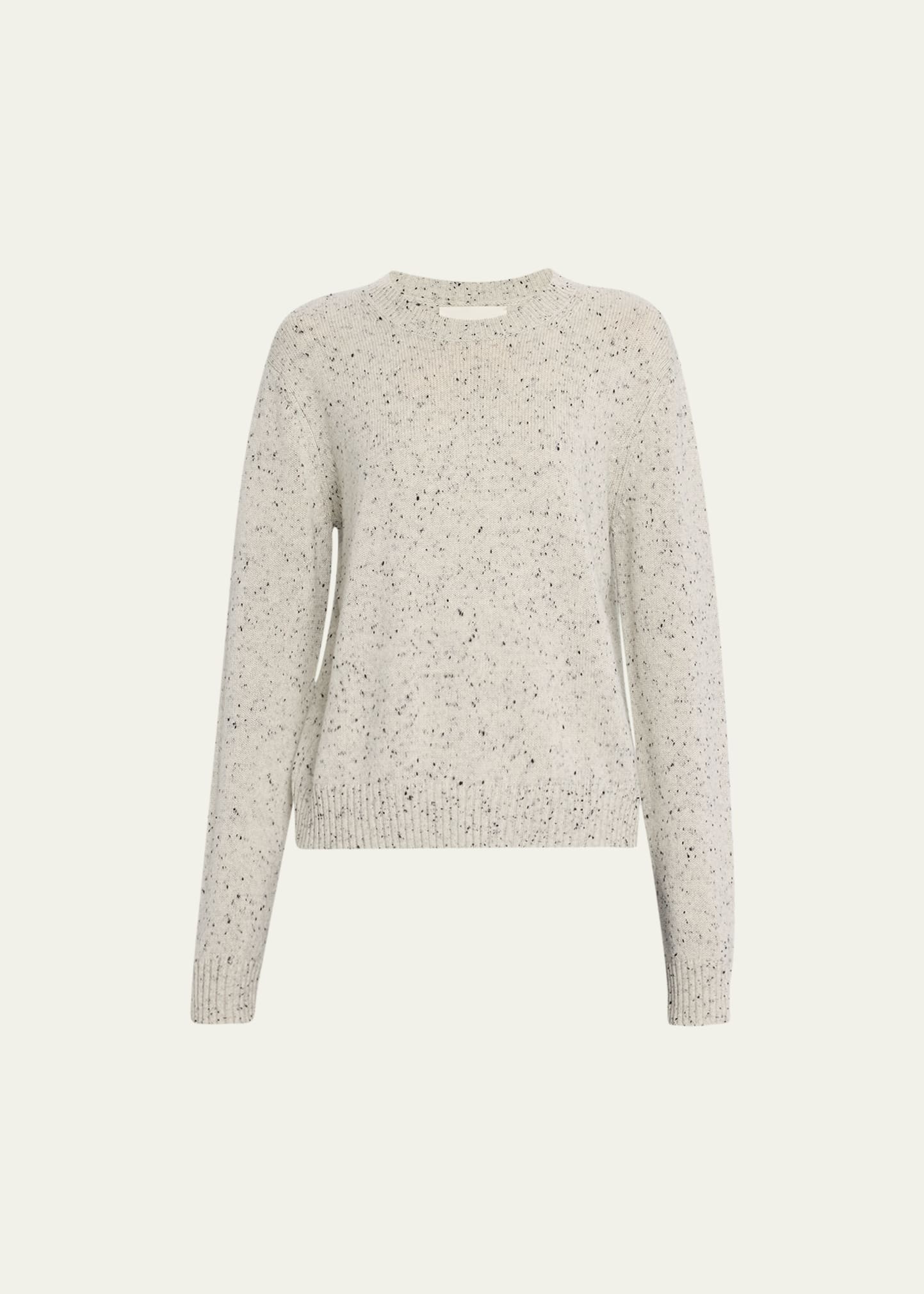 Marble Blender Cashmere Speckled Knit Sweater