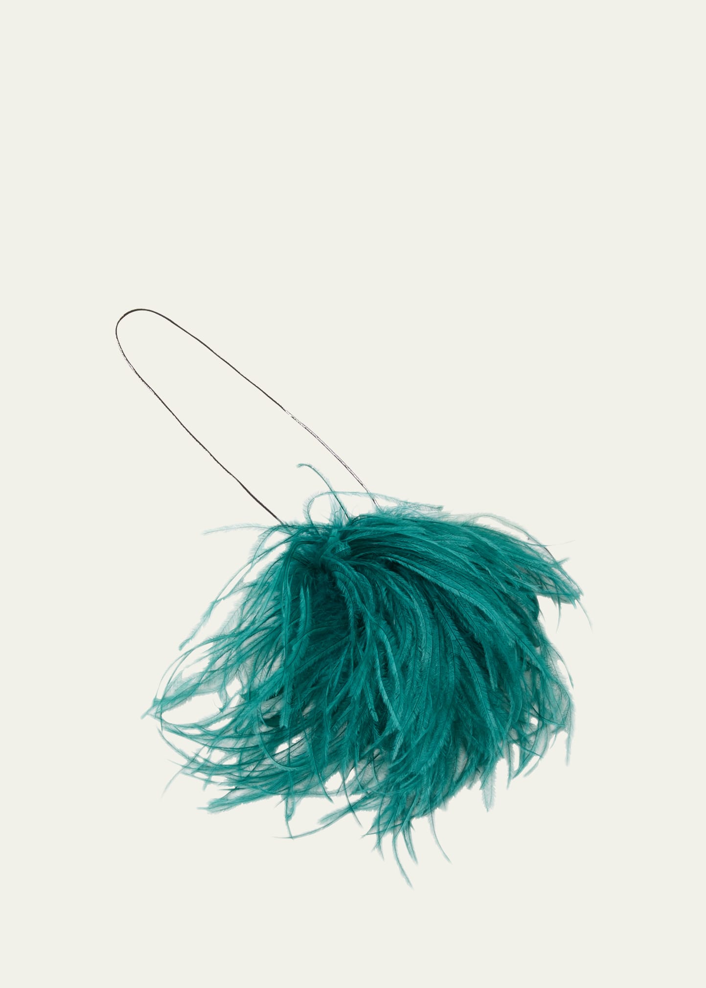 INDRESS Ostrich Feather Brooch | Smart Closet