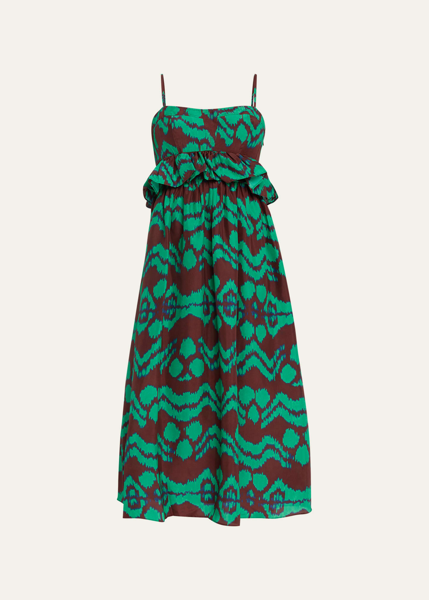 hunter green uniform dress Delia Gown – Club21.com
