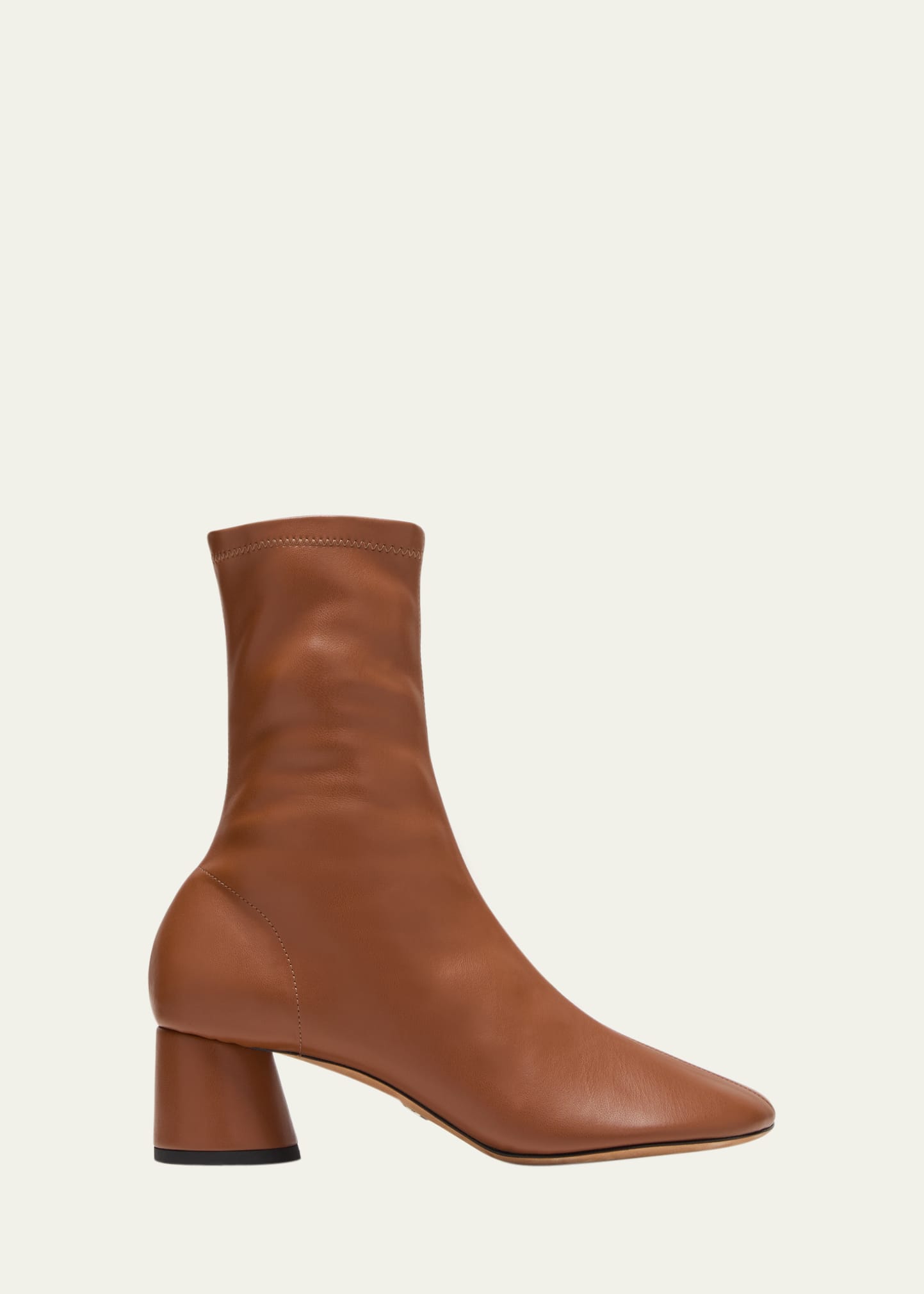 PROENZA SCHOULER GLOVE STRETCH CYLINDER-HEEL ANKLE BOOTS