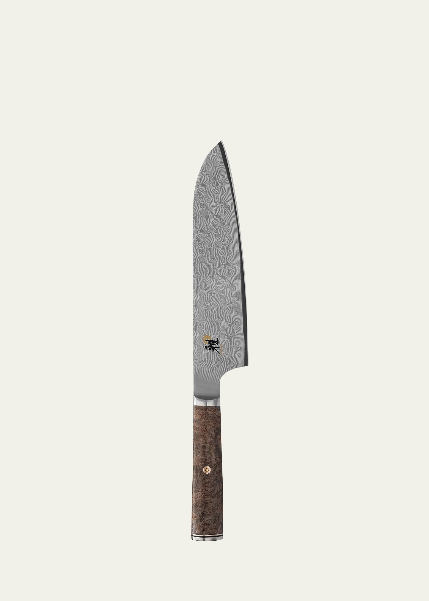 Miyabi Black 5000mcd67 7" Rocking Santoku Knife In Silver