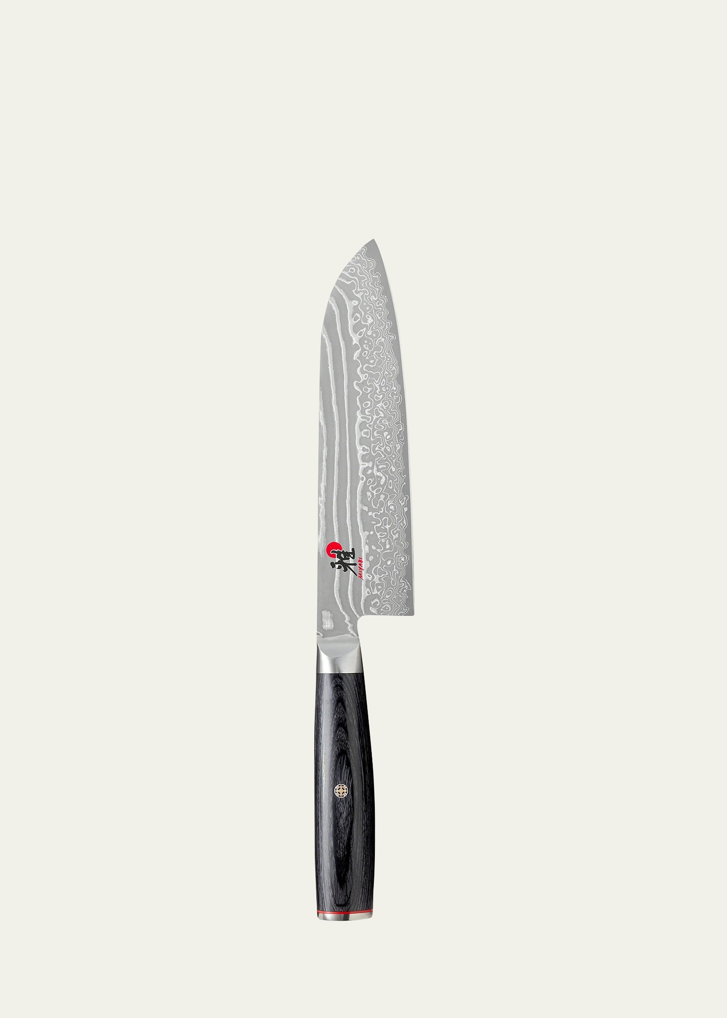 Shop Miyabi Kaizen Ii 7" Santoku Knife In Black