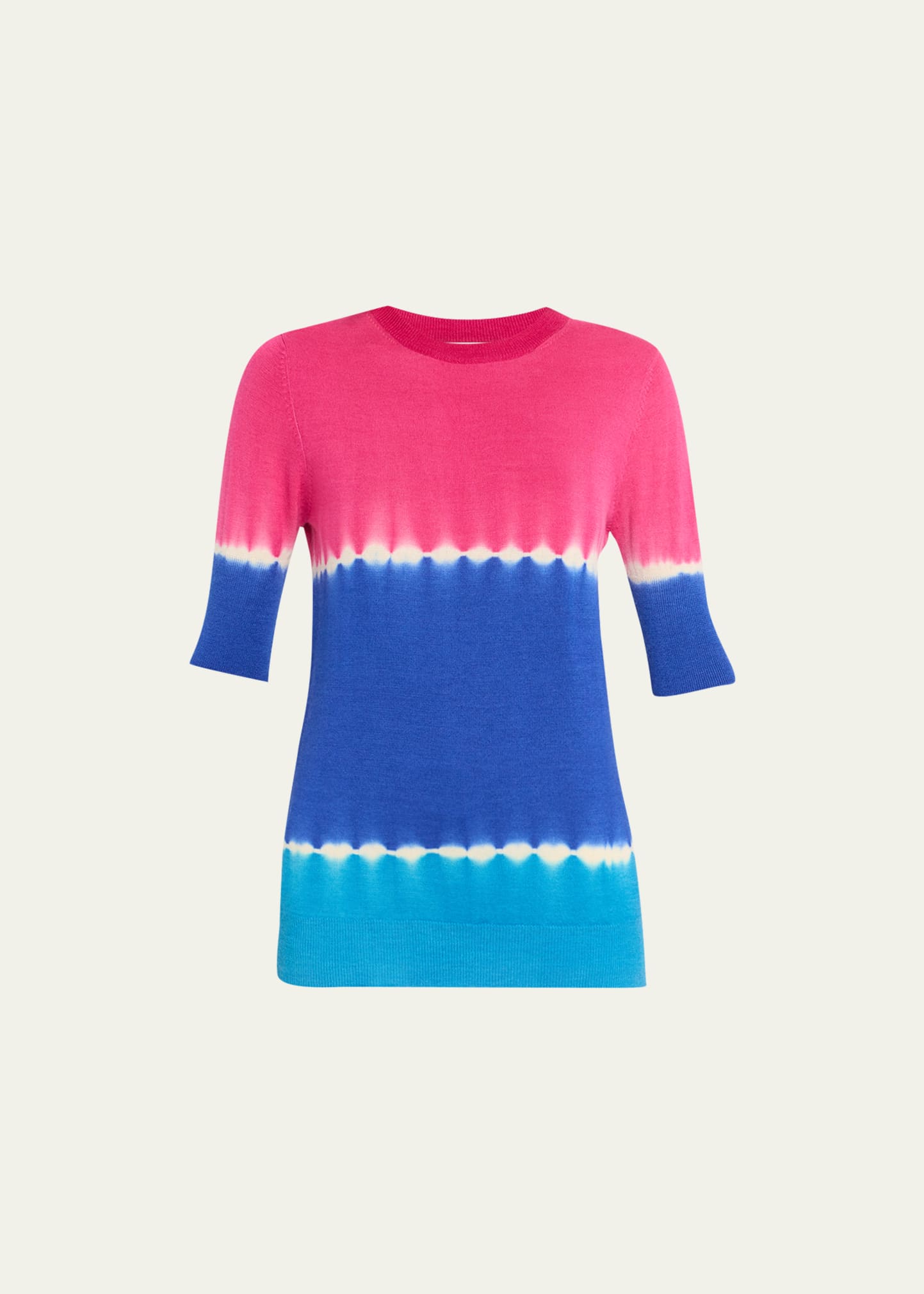 Tie-Dye Wool-Cashmere Sweater
