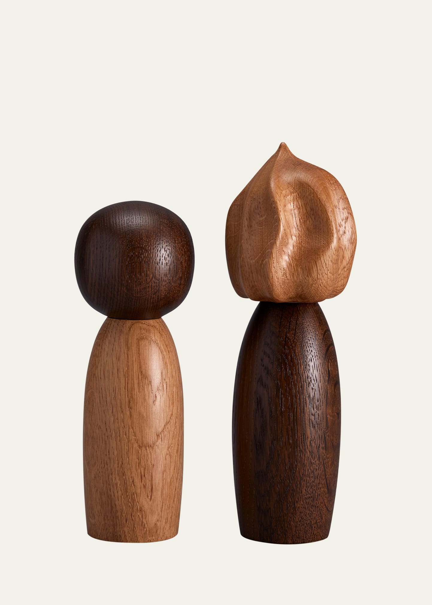 L'objet Lobjet Picanto Oak Salt And Pepper Mills Set