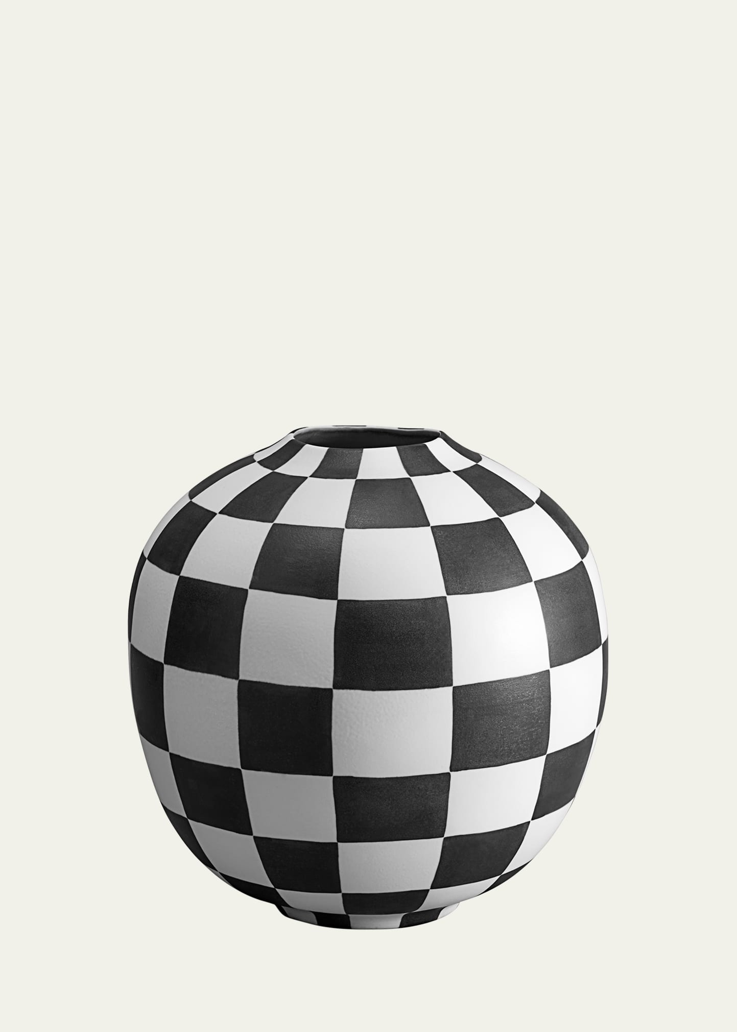 L'OBJET LARGE DAMIER VASE