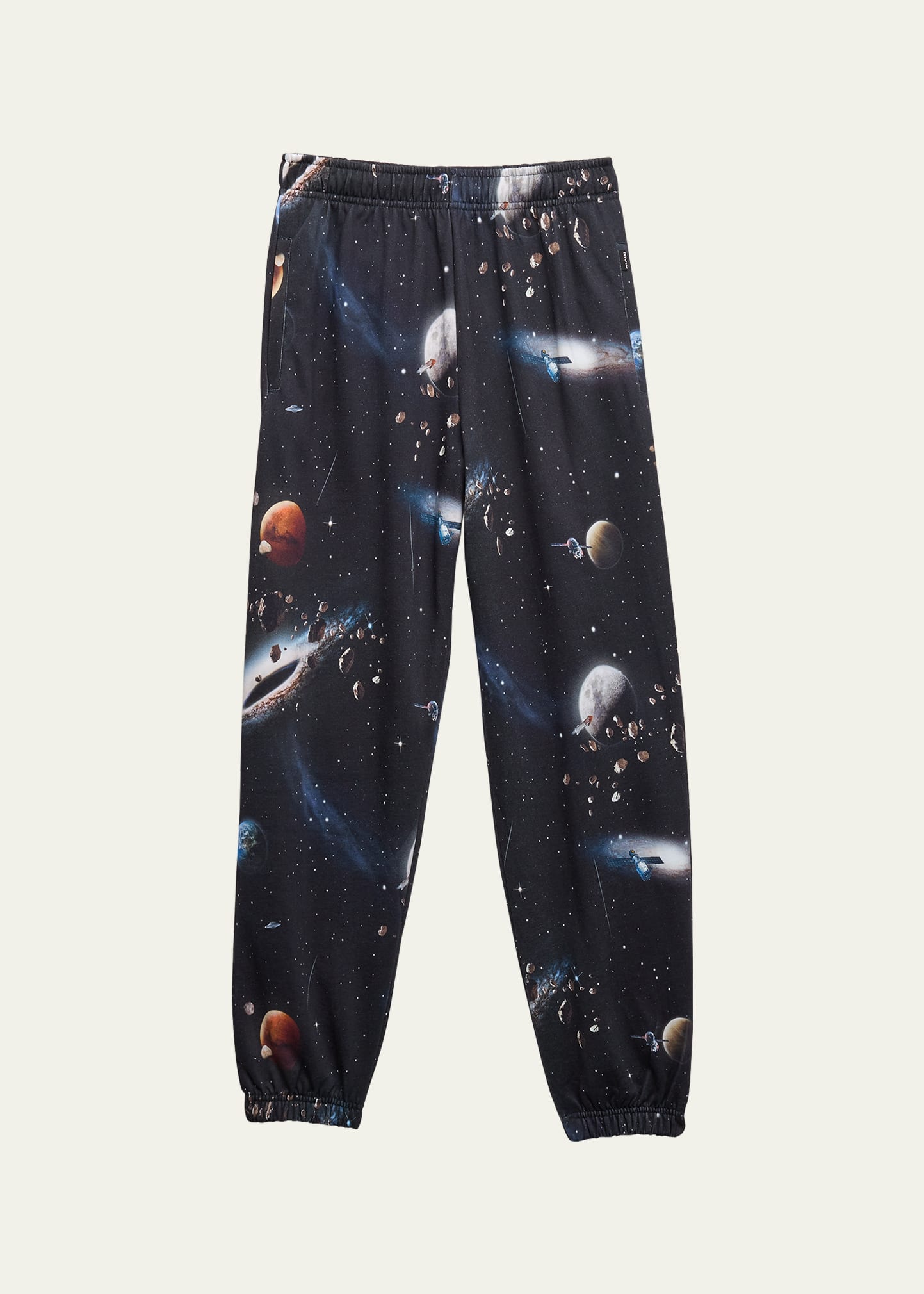 Girl's Adan Outer Space-Print Pants, Size 8-16