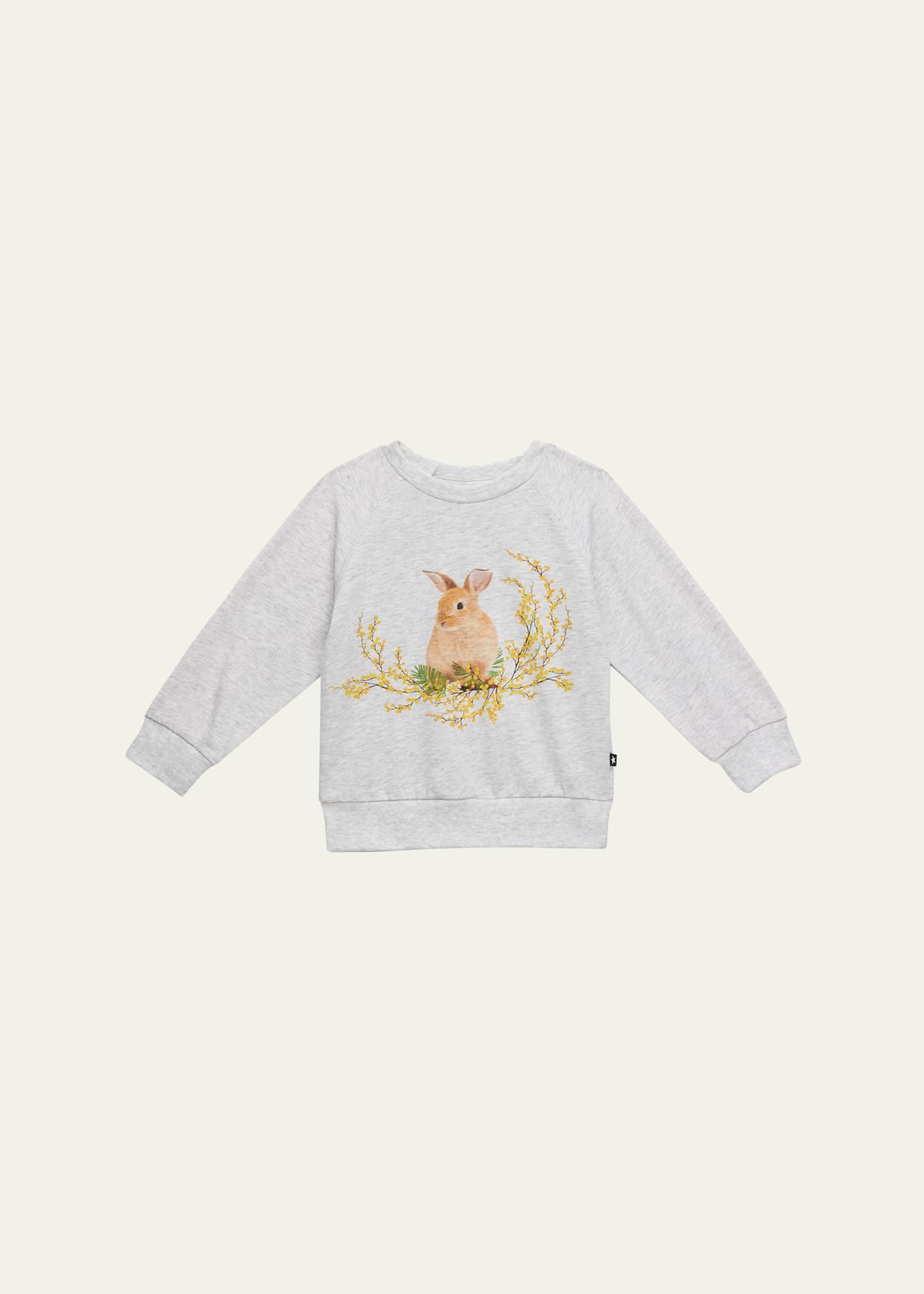 Girl's Elsa Bunny Graphic Sweater, Size 3M-12M
