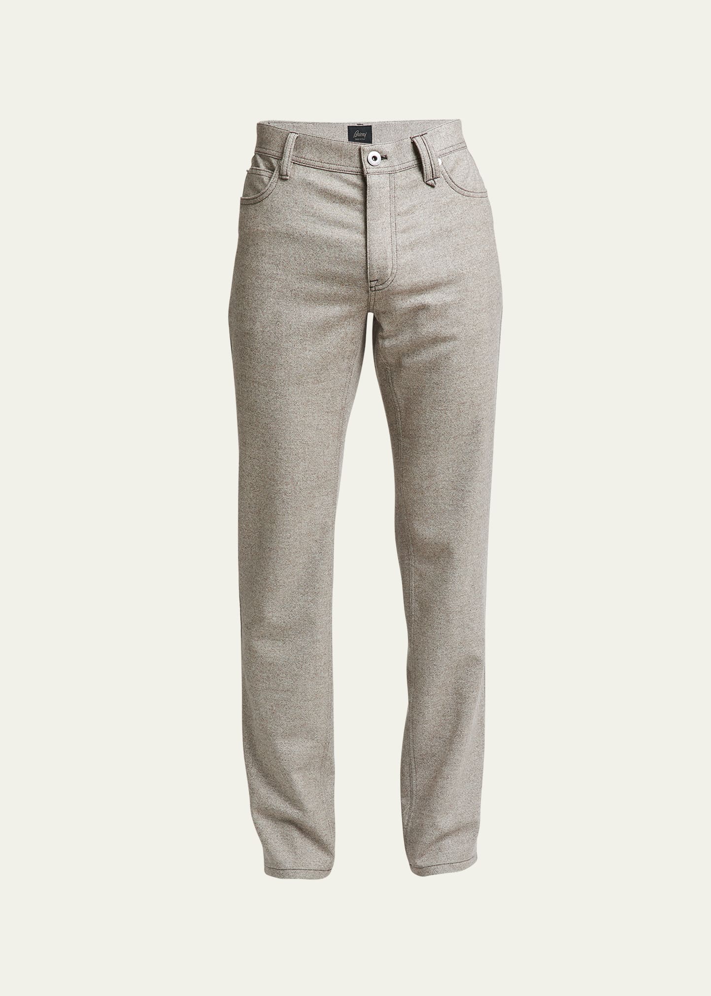 Men's Cotton-Stretch 5-Pocket Pants