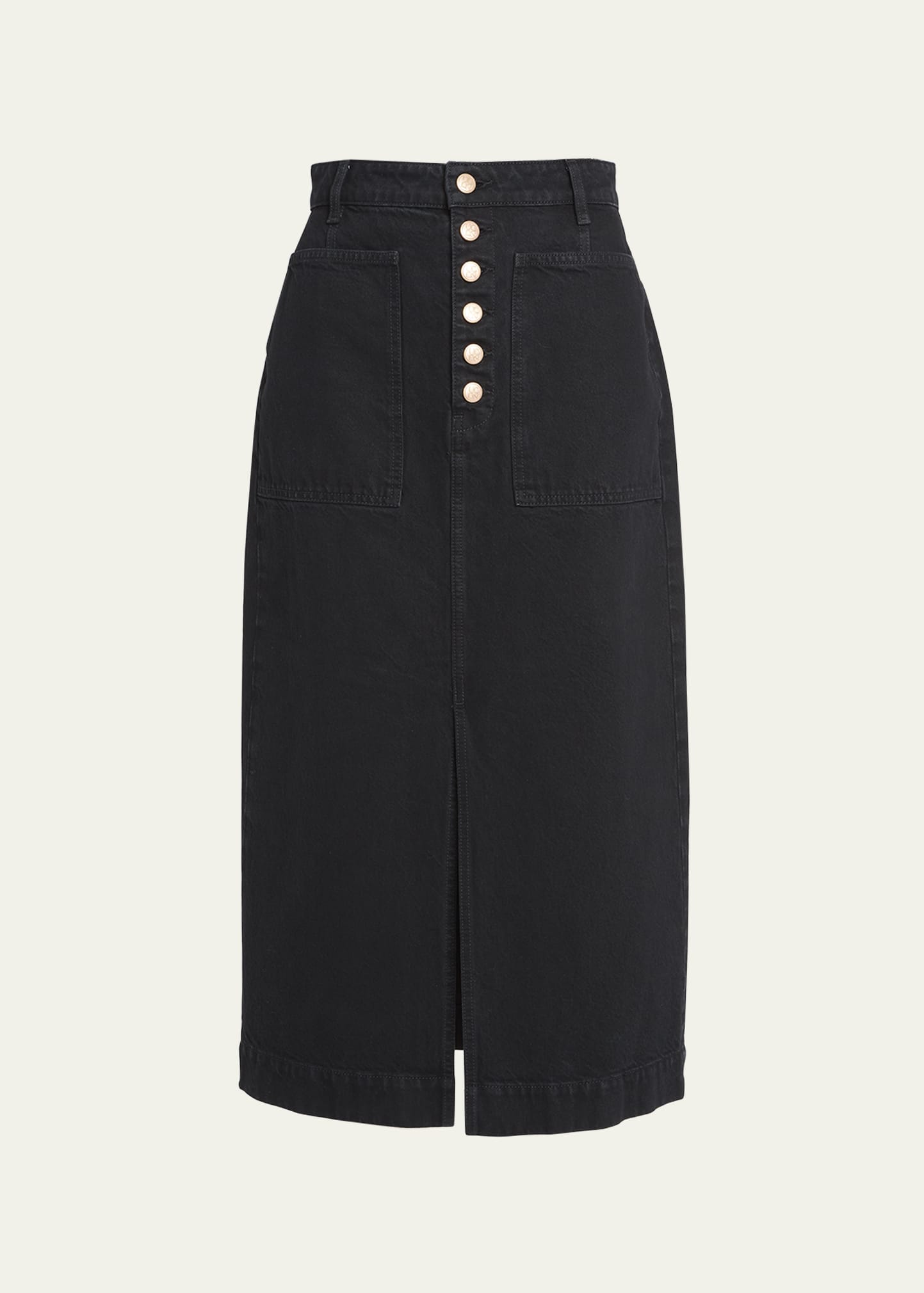 The Bea Denim Midi Skirt