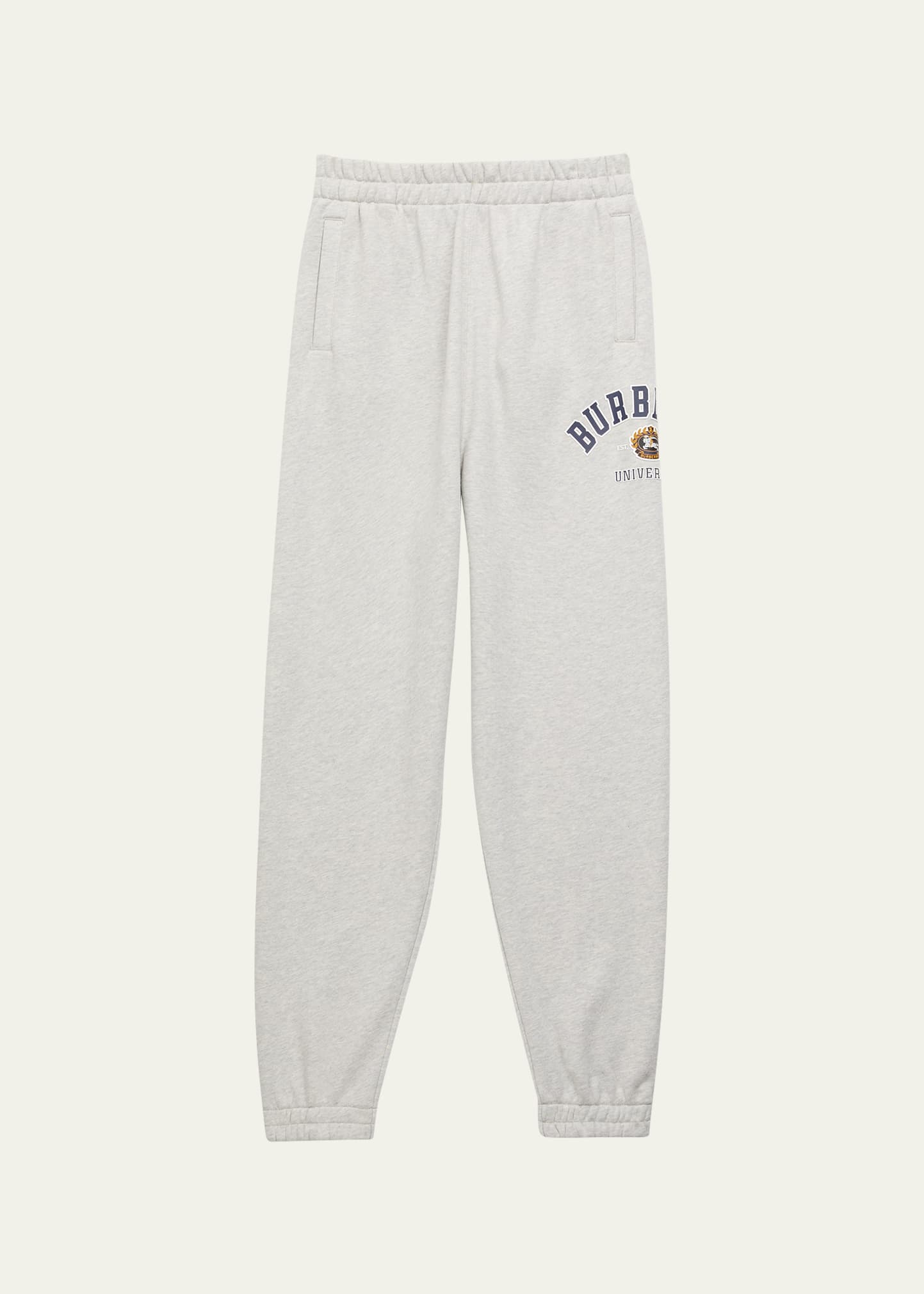 Grey clearance burberry sweatpants