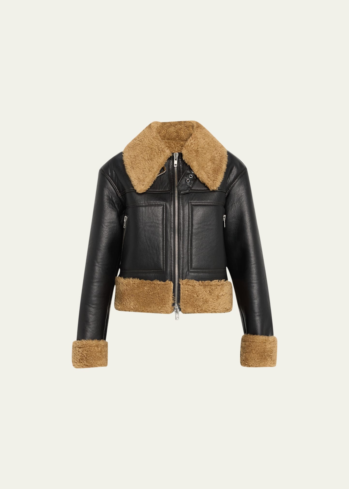 Aspen Faux-Leather Jacket