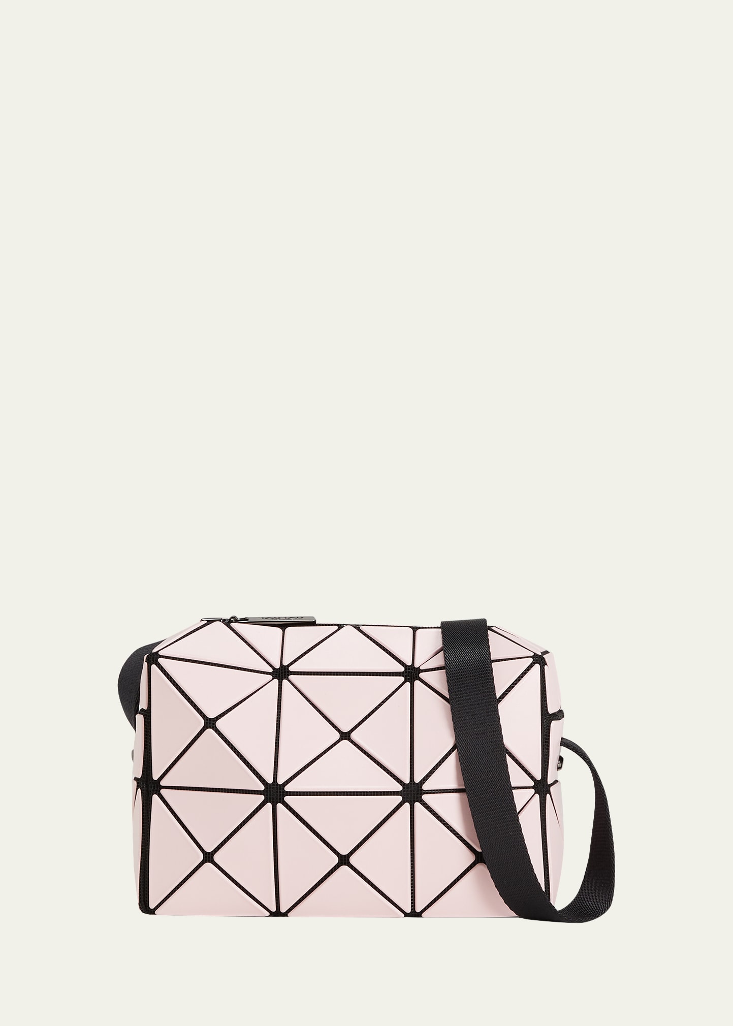 Bao Bao Issey Miyake Cuboid Geo Zip Crossbody Bag In Light Pink