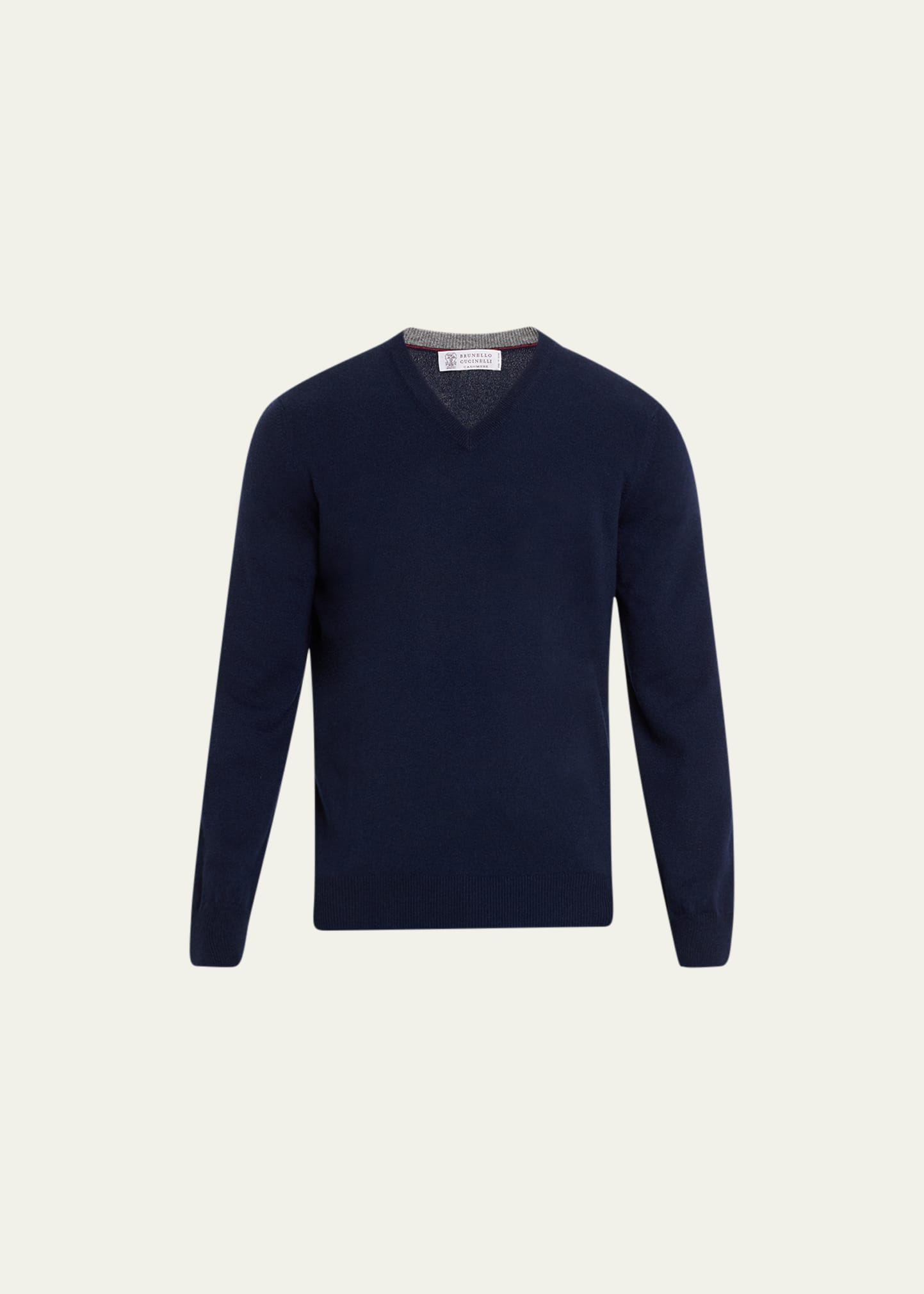 Men's Cashmere V-Neck Sweater