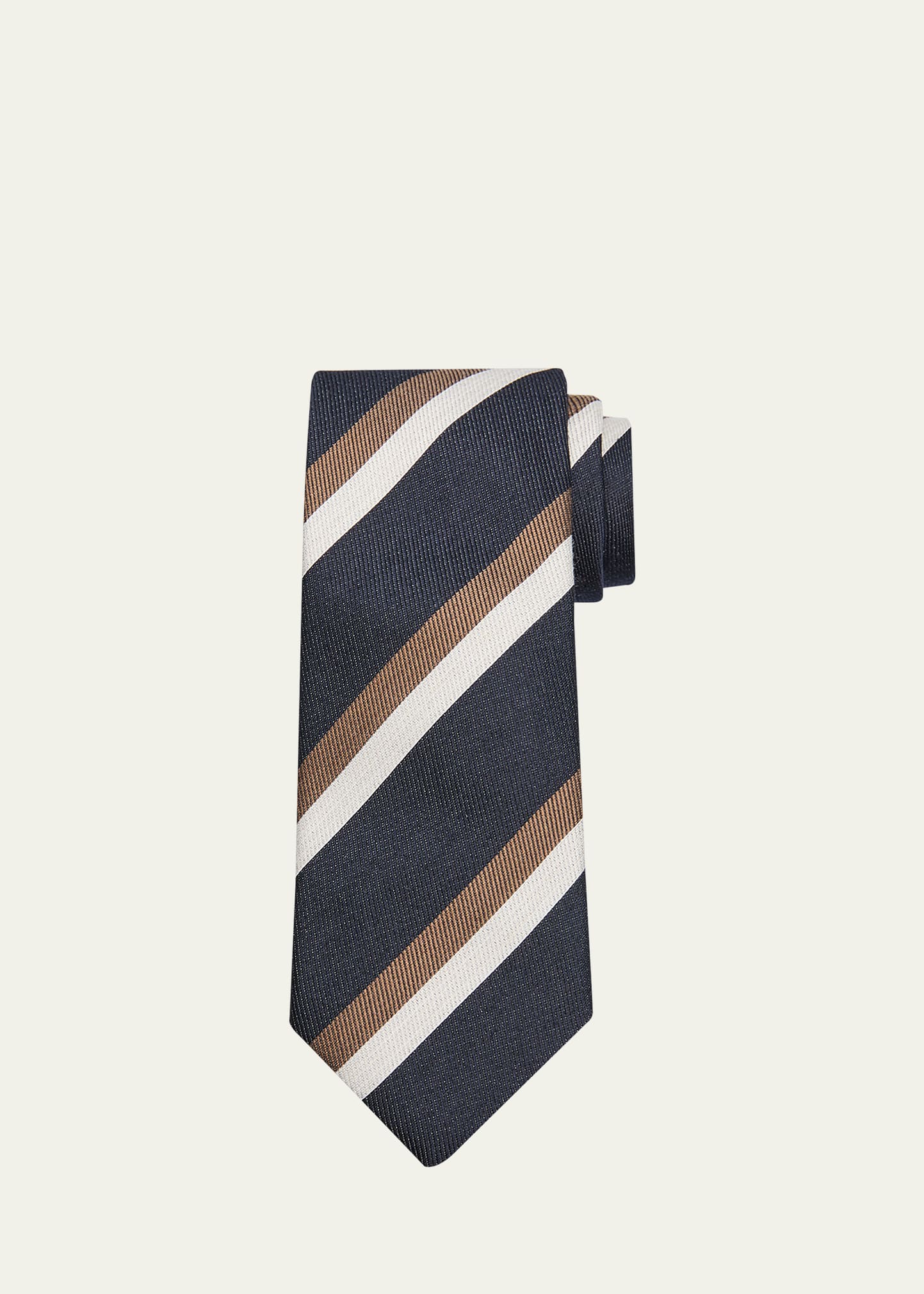 Men's Double Stripe Tie