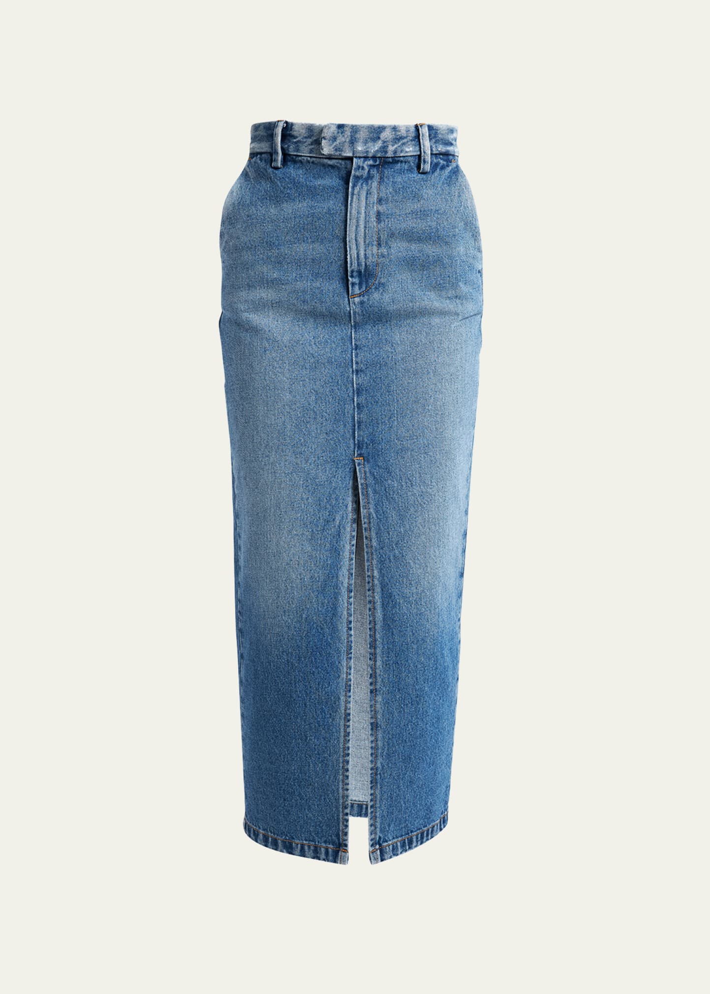 Lula Denim Midi Skirt