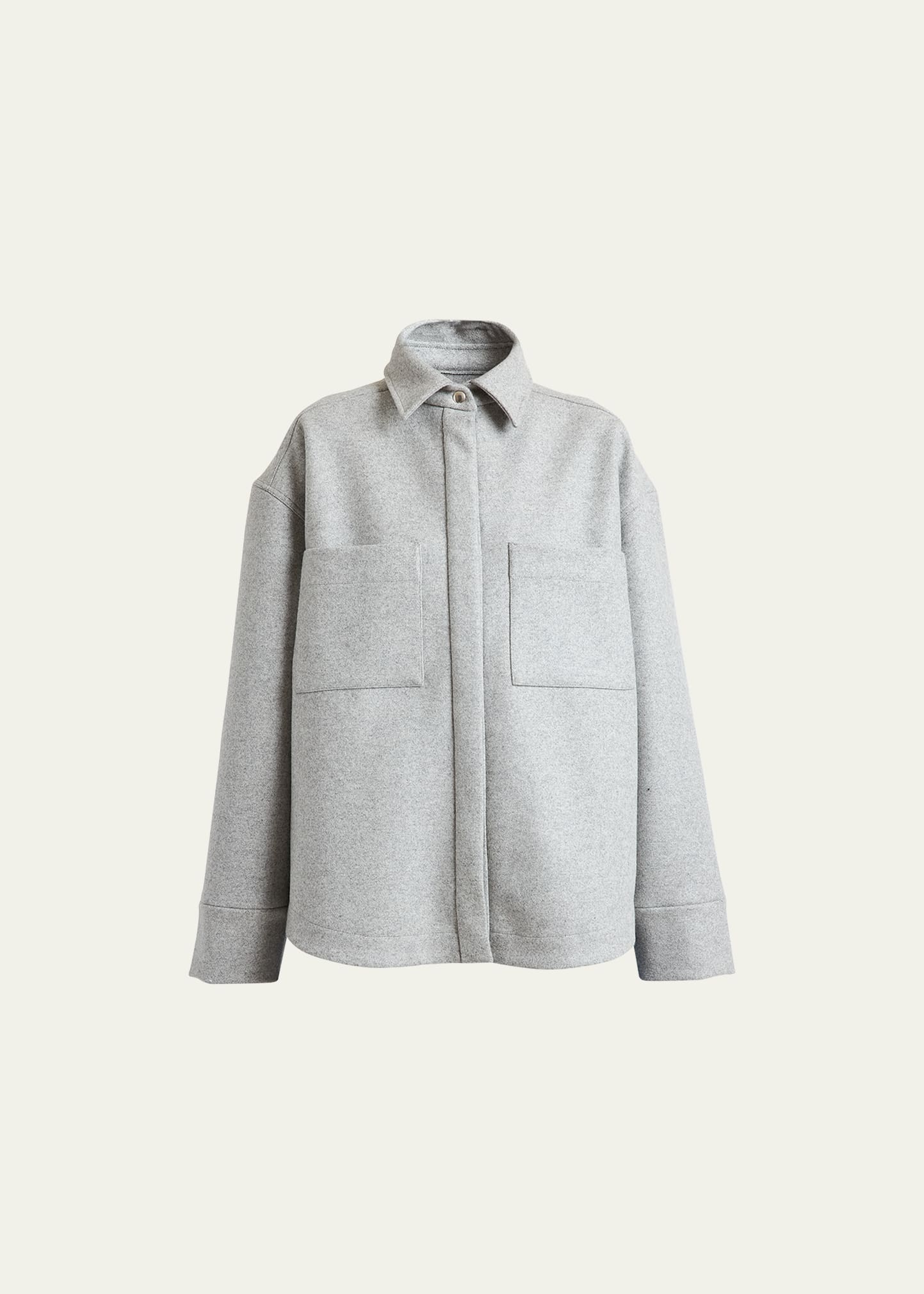 Harry Cashmere-Blend Shirt Jacket