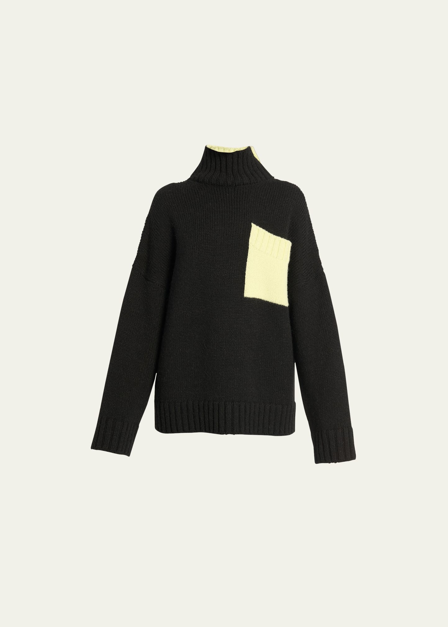 Jw Anderson Knitwear In Black/mint