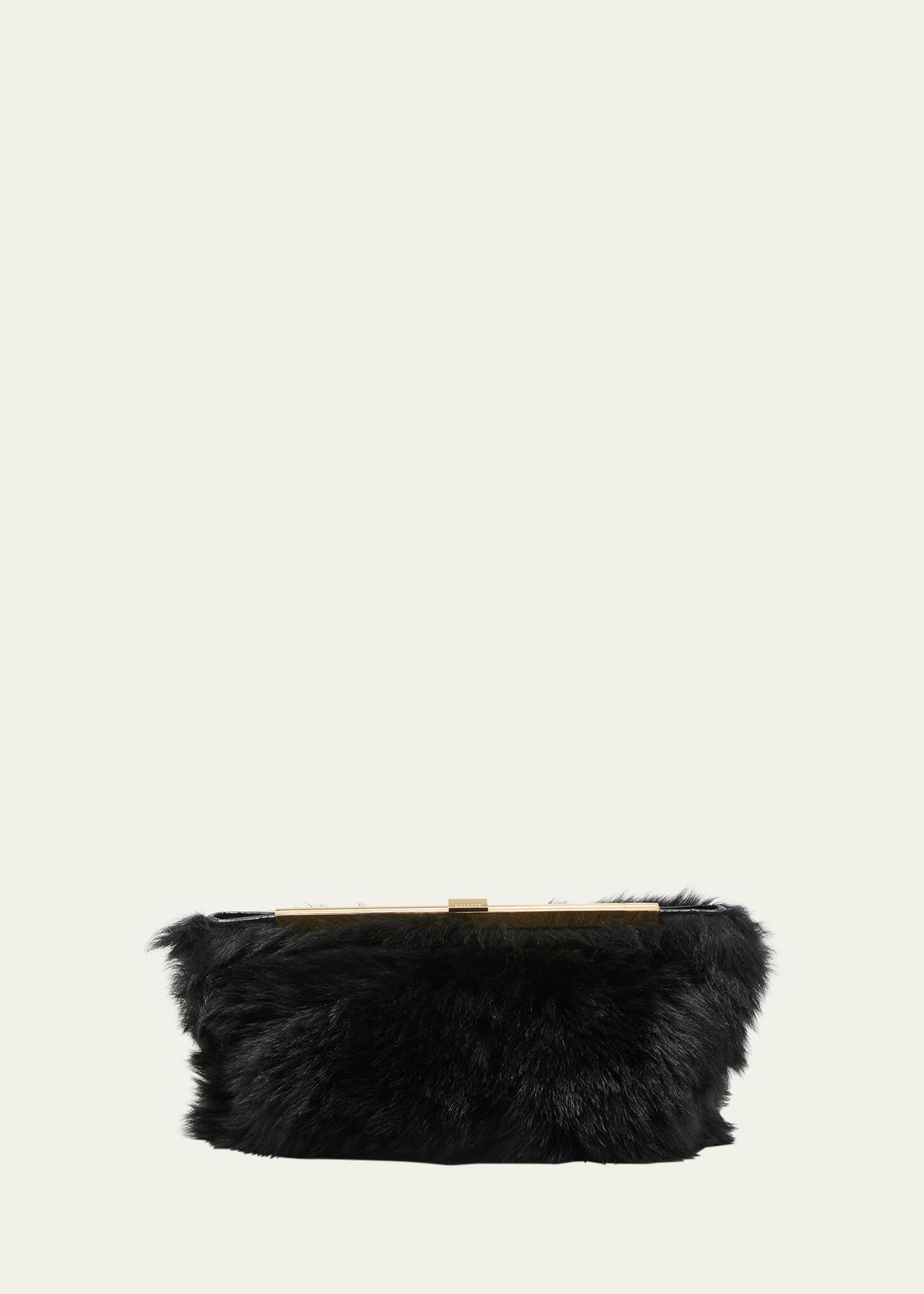 The Lilith Evening Bag in Black Leather– KHAITE