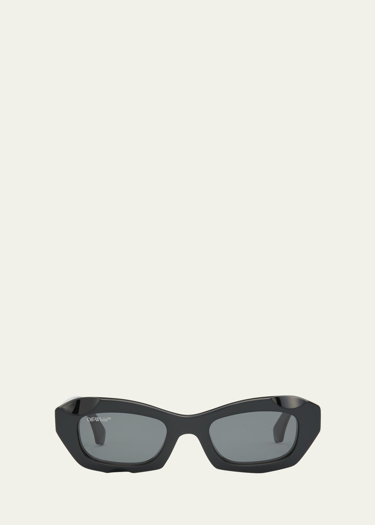 Off-white Venezia Black Sunglasses In Havana