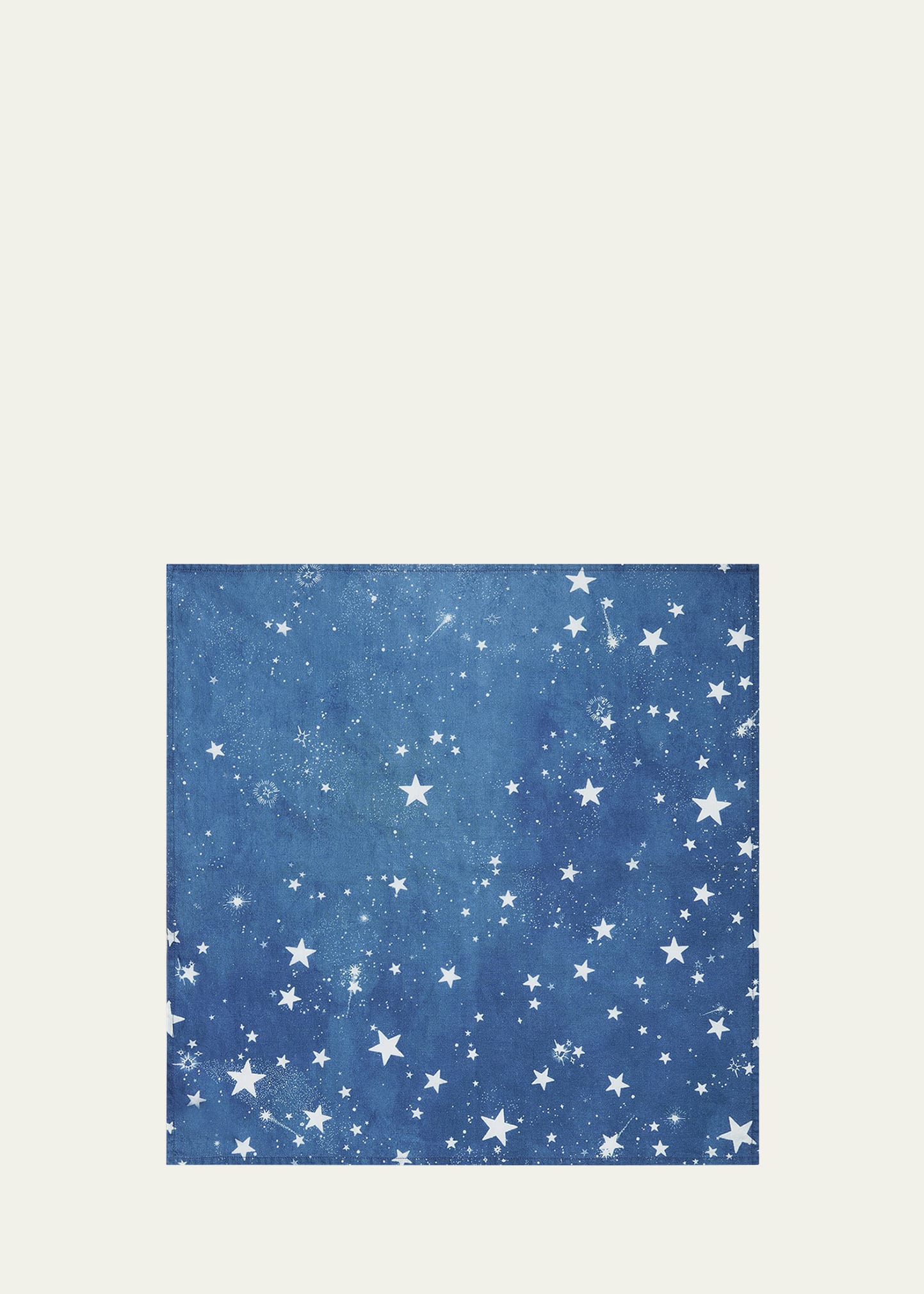 Celestial Stars Cosmic Blue Napkin, 20" Square