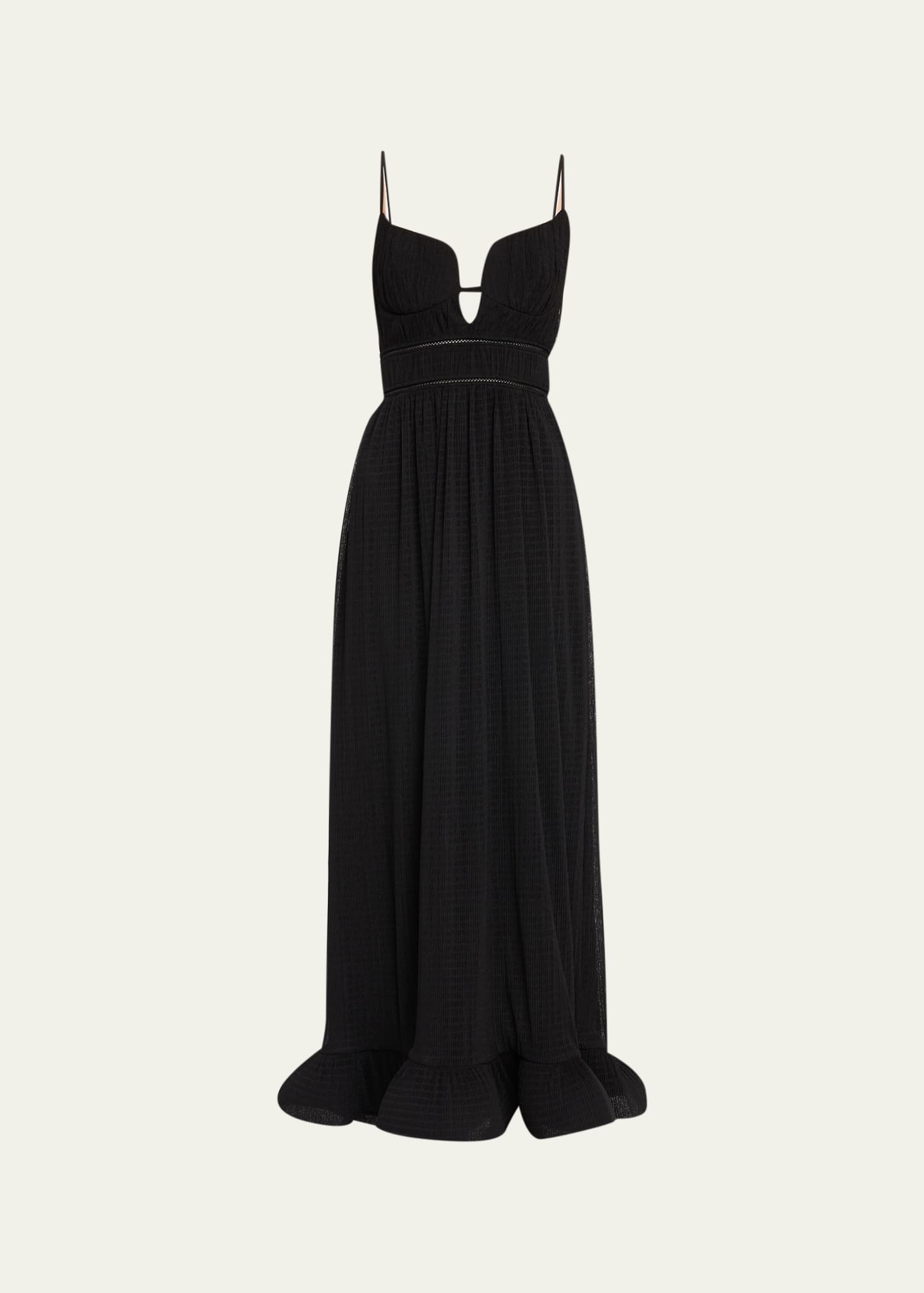 Maude Bustier Overlay Gown