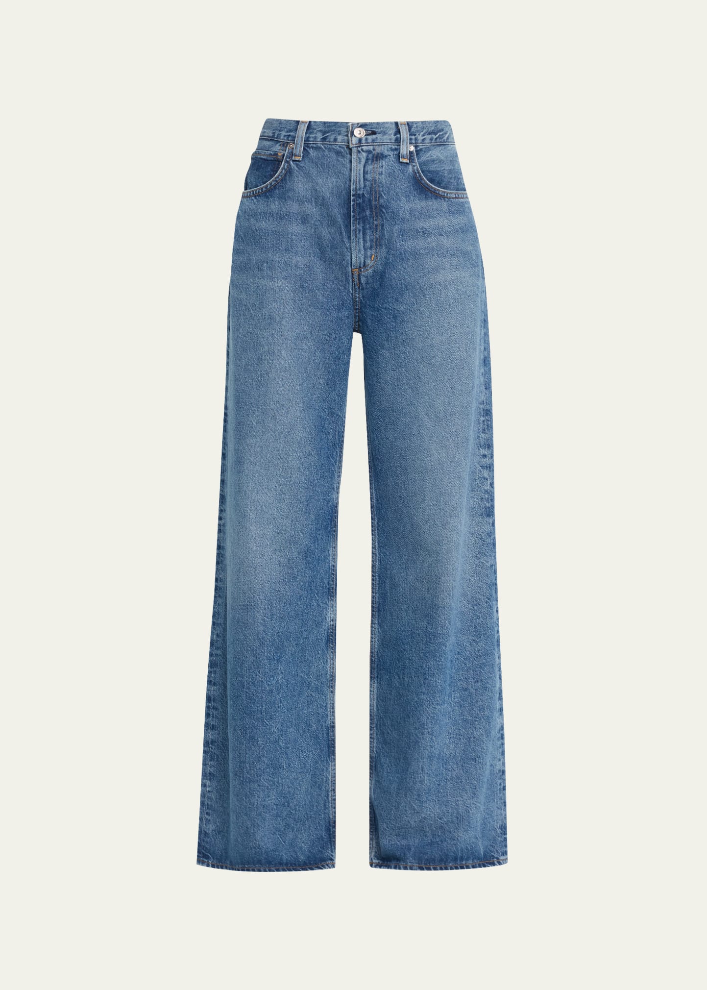Shop Citizens Of Humanity Paloma Wide-leg Baggy Jeans In Siesta