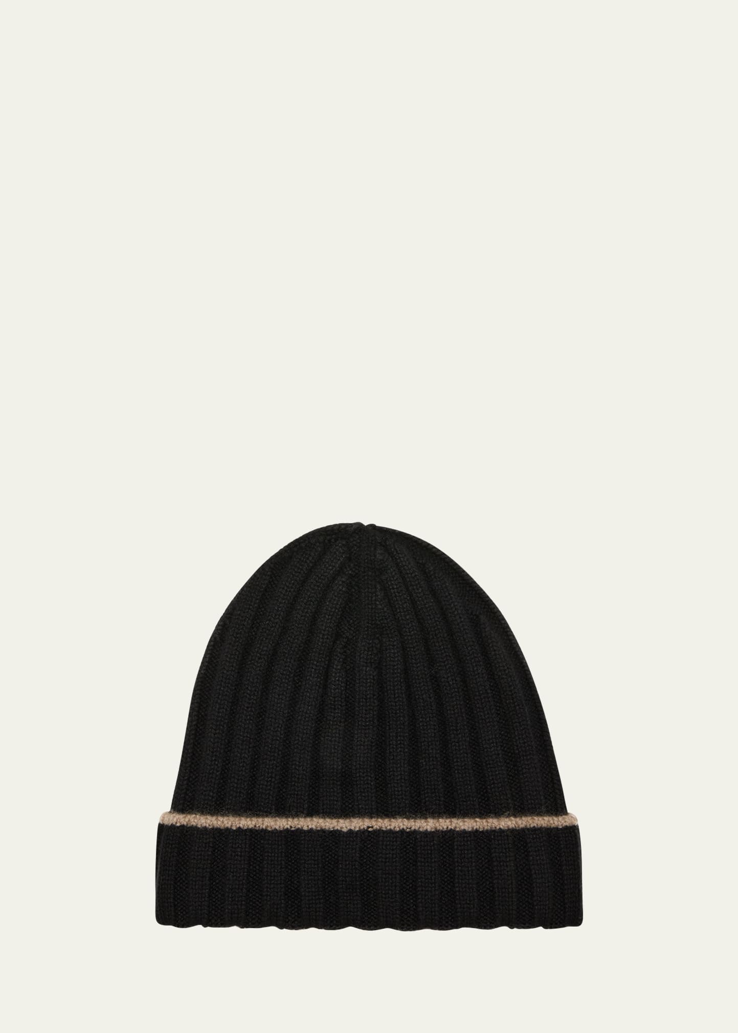 Brunello Cucinelli Ribbed Beanie In Ccm57 Grape