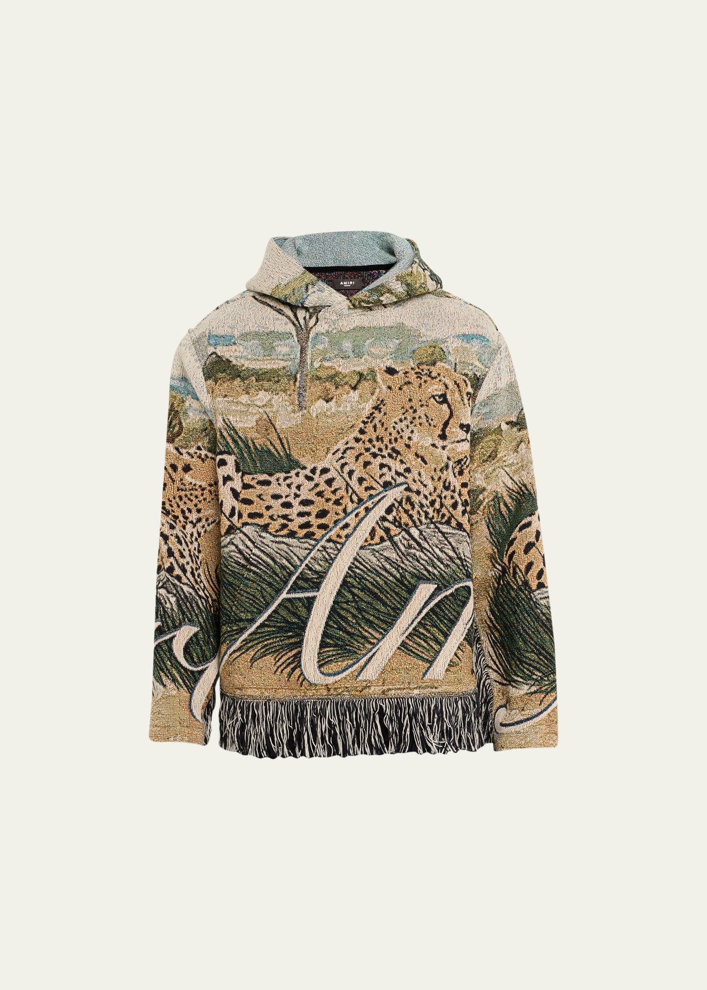 Men's Cheetah Tapestry Hoodie