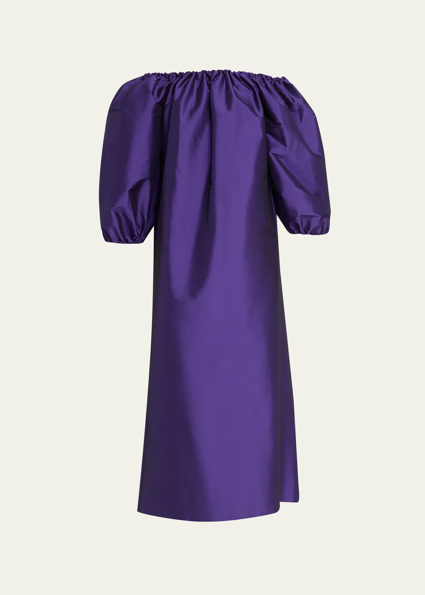 Shop Bernadette Bobby Off-shoulder Maxi Dress In Purple